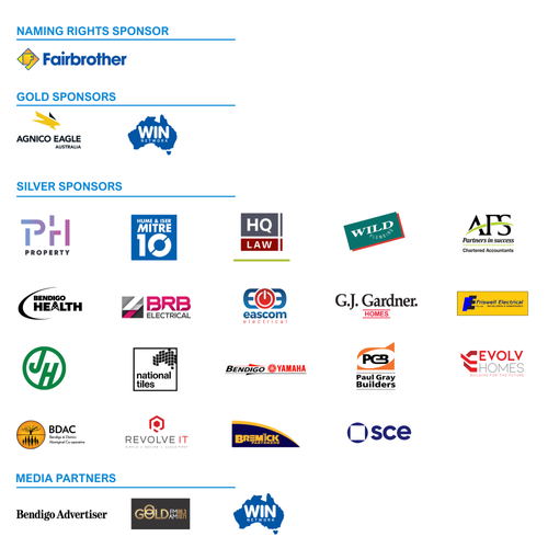 Sponsors and supporters — Biggest Ever Blokes Lunch Bendigo