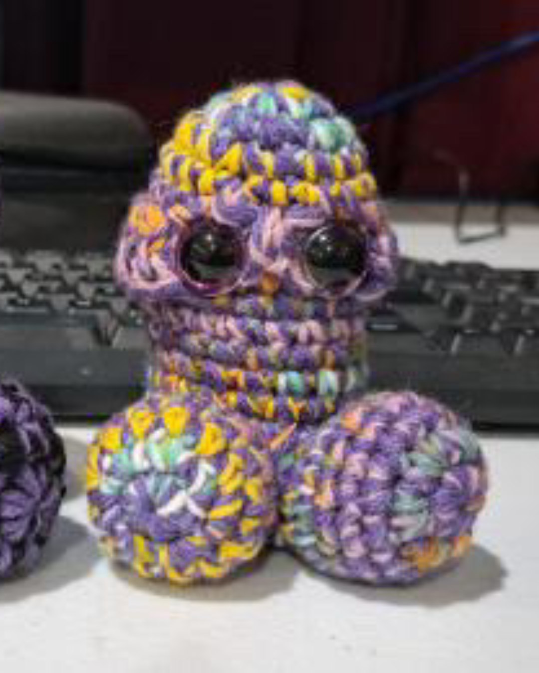 Peen Pal - Purple & Yellow Rainbow Multi