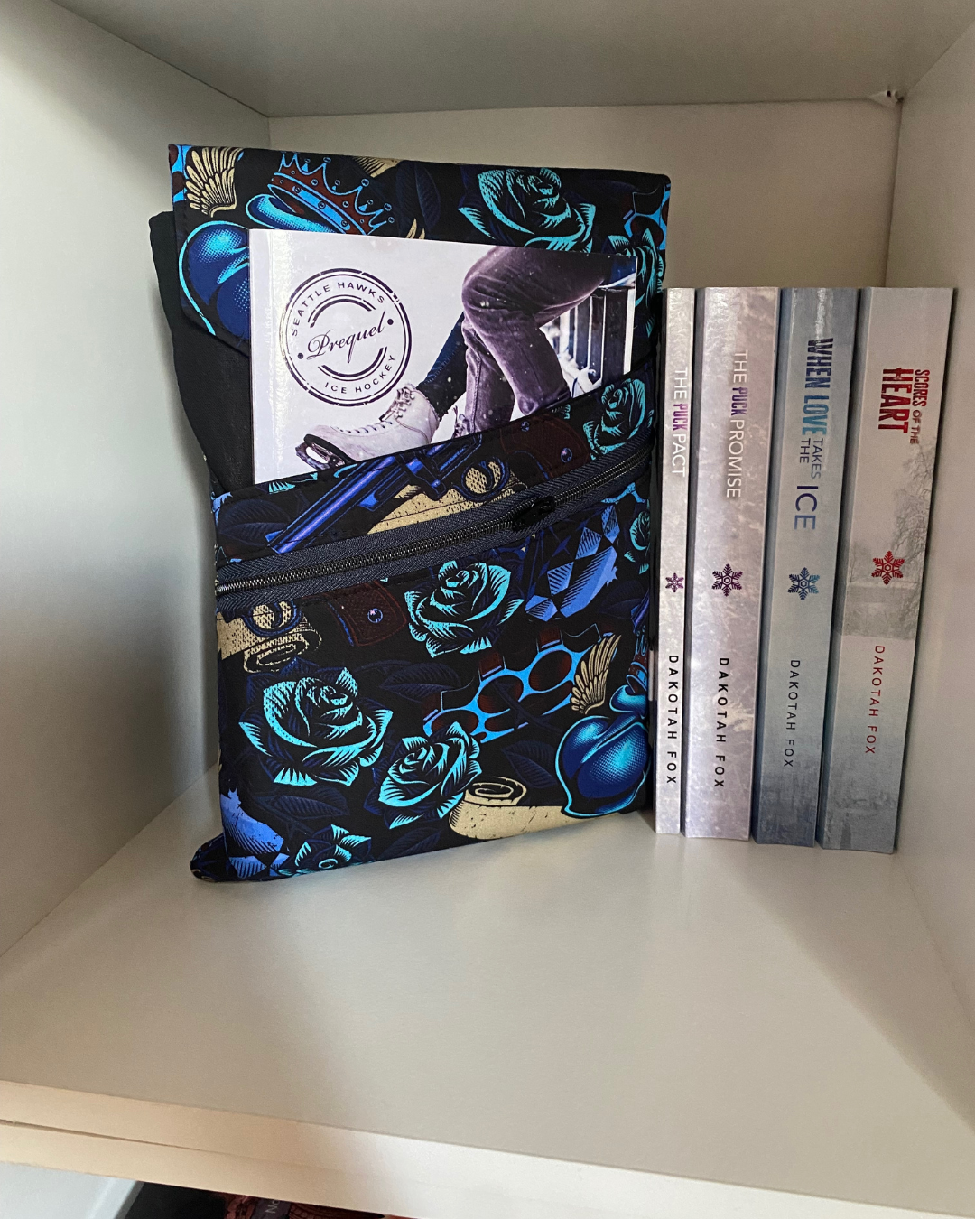 Mafia/Dark Romance BAD BOY MEDIUM BLUE e-reader/book sleeve/pouch 3 in 1