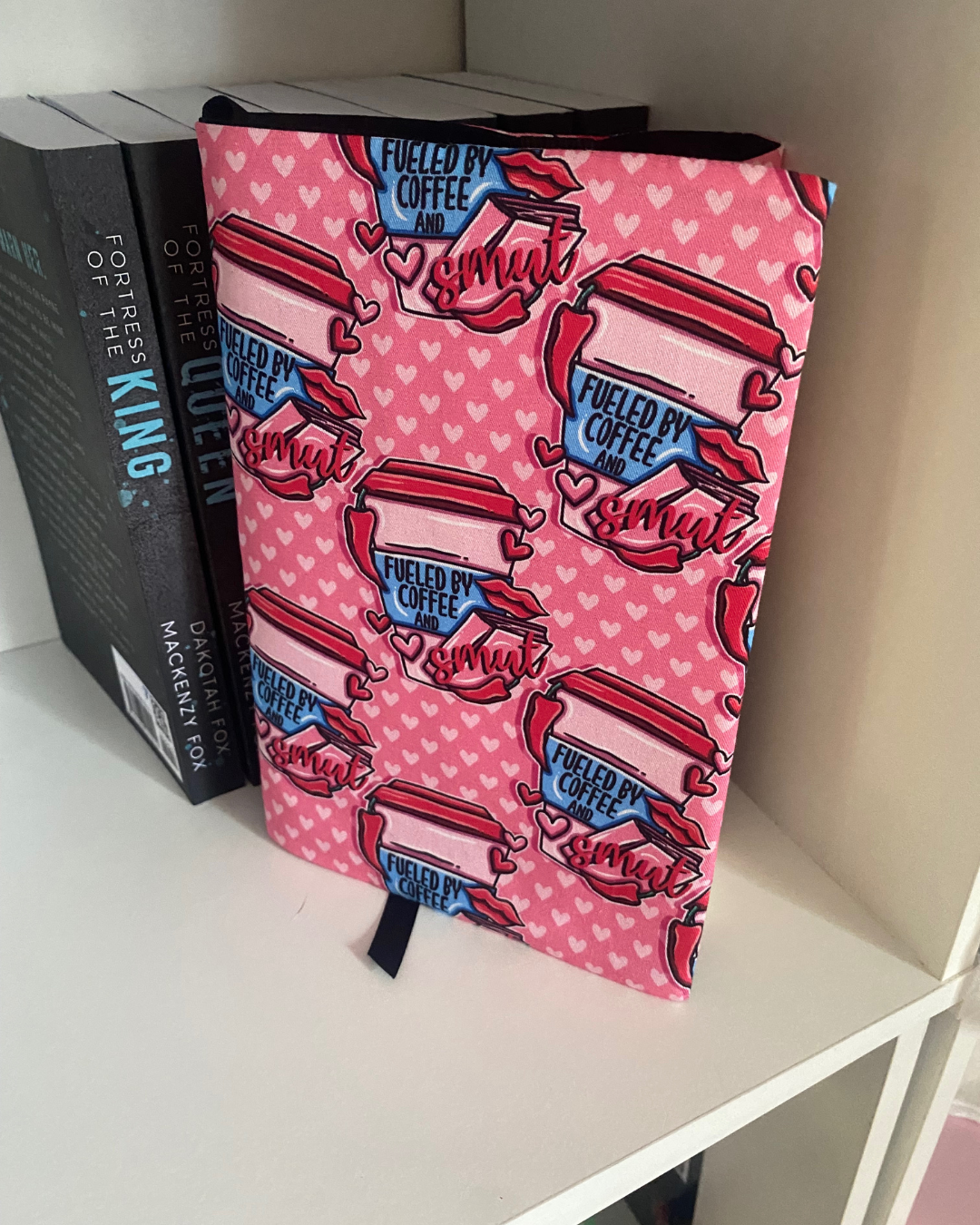 Fueled By Coffee - BOOK DUST JACKET XS