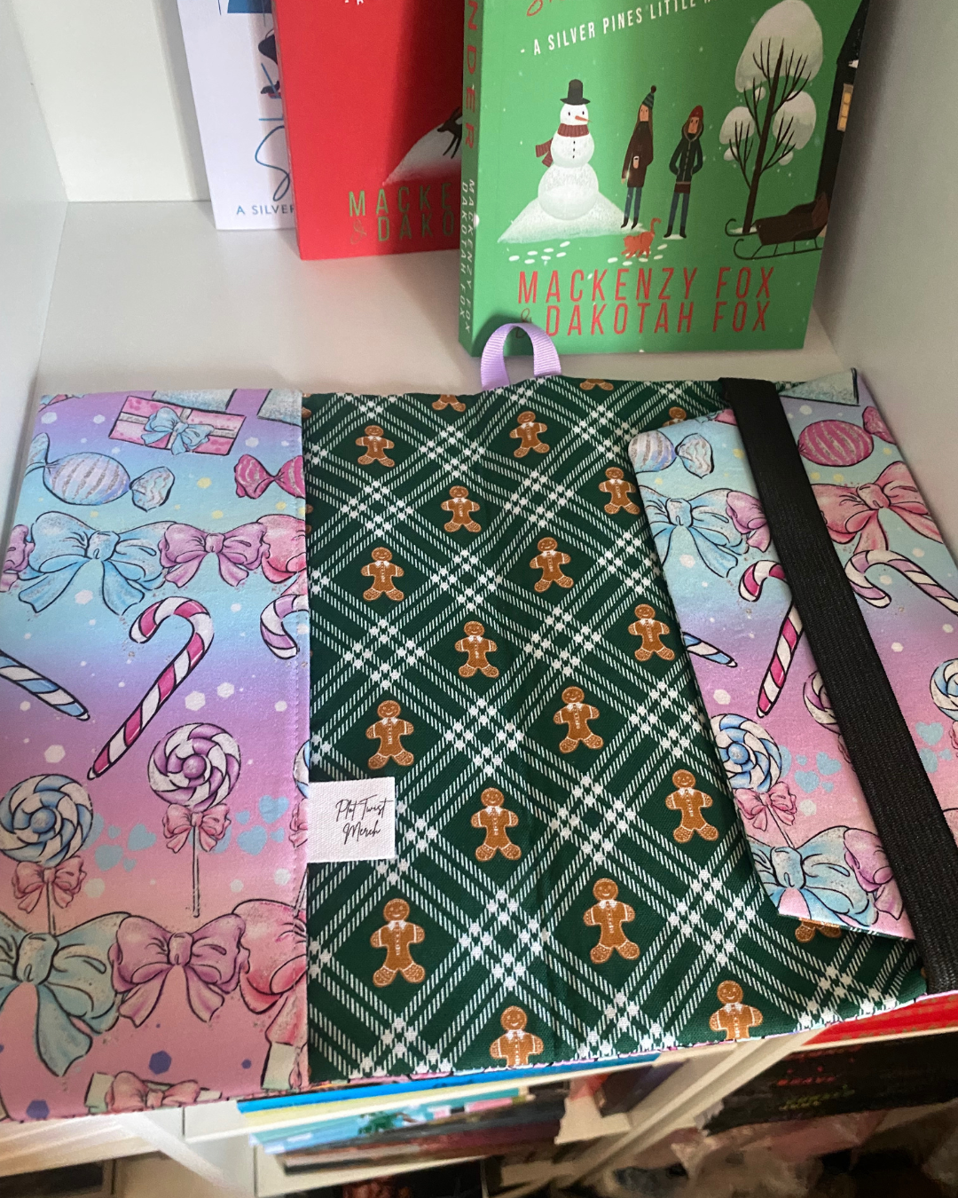 Bows 'n Candy w/ Gingerbread - Book Dust Jacket SMALL 5X8