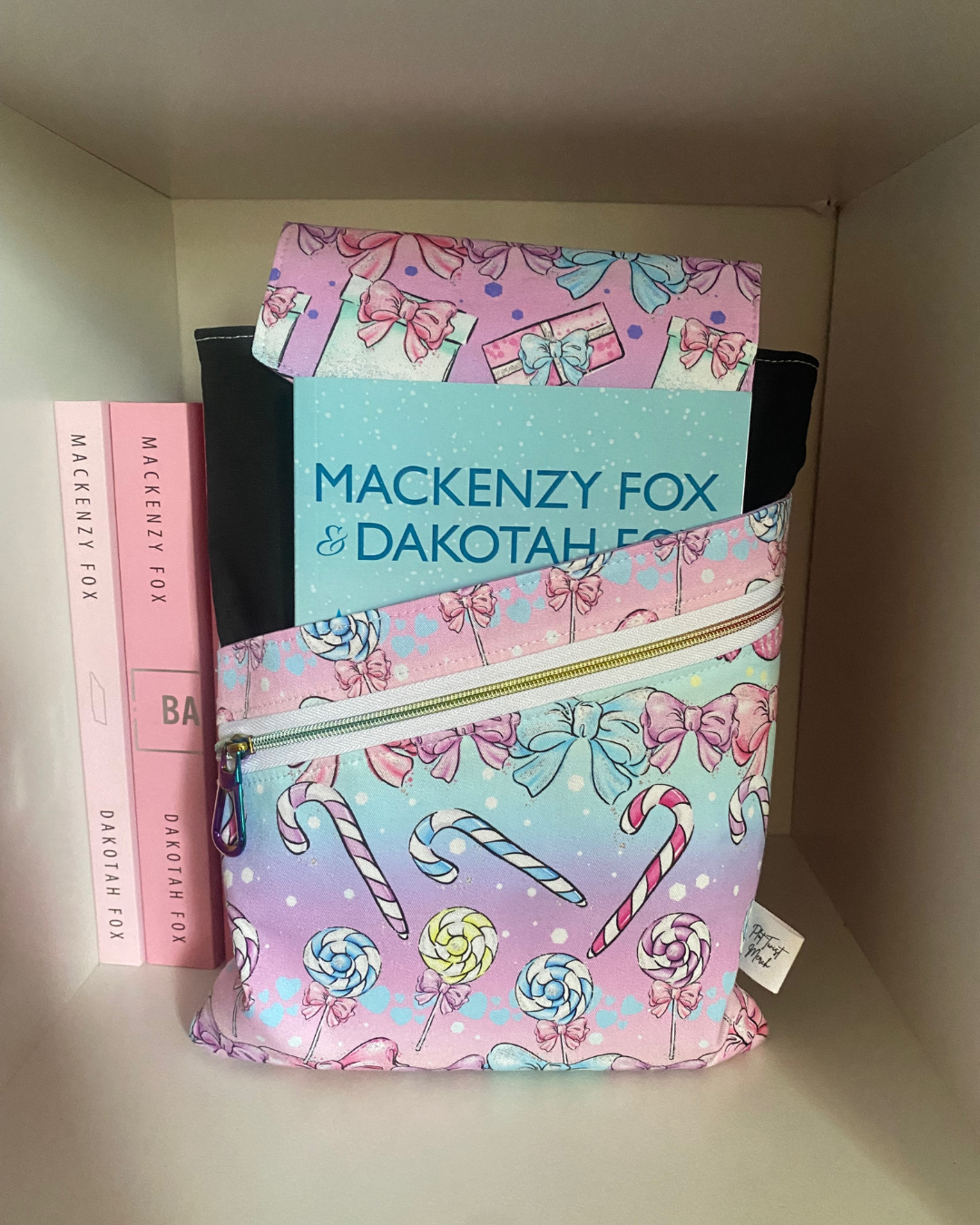 Bows 'n Candy BAD BOY MEDIUM e-reader/book sleeve/pouch 3 in 1