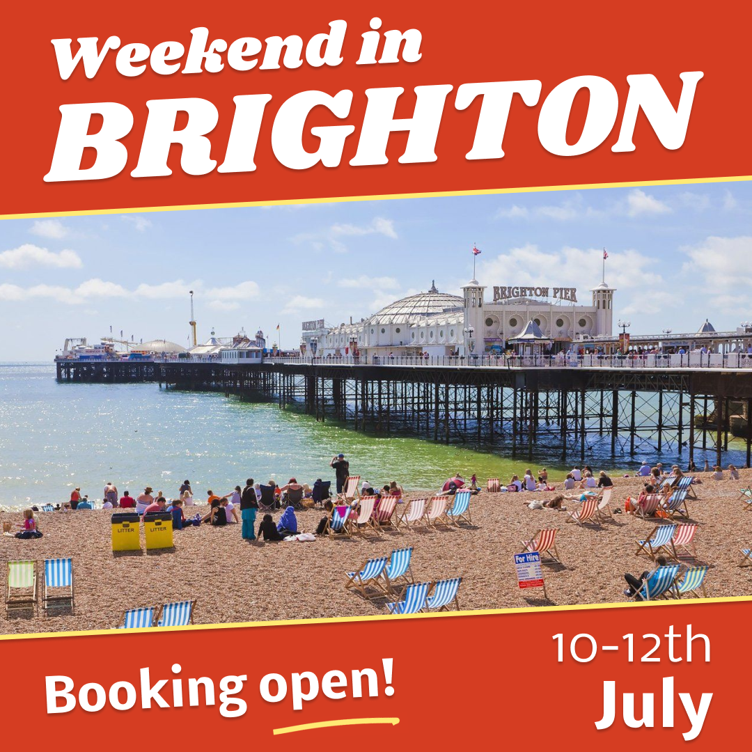 Brighton 2026 Weekend Poster