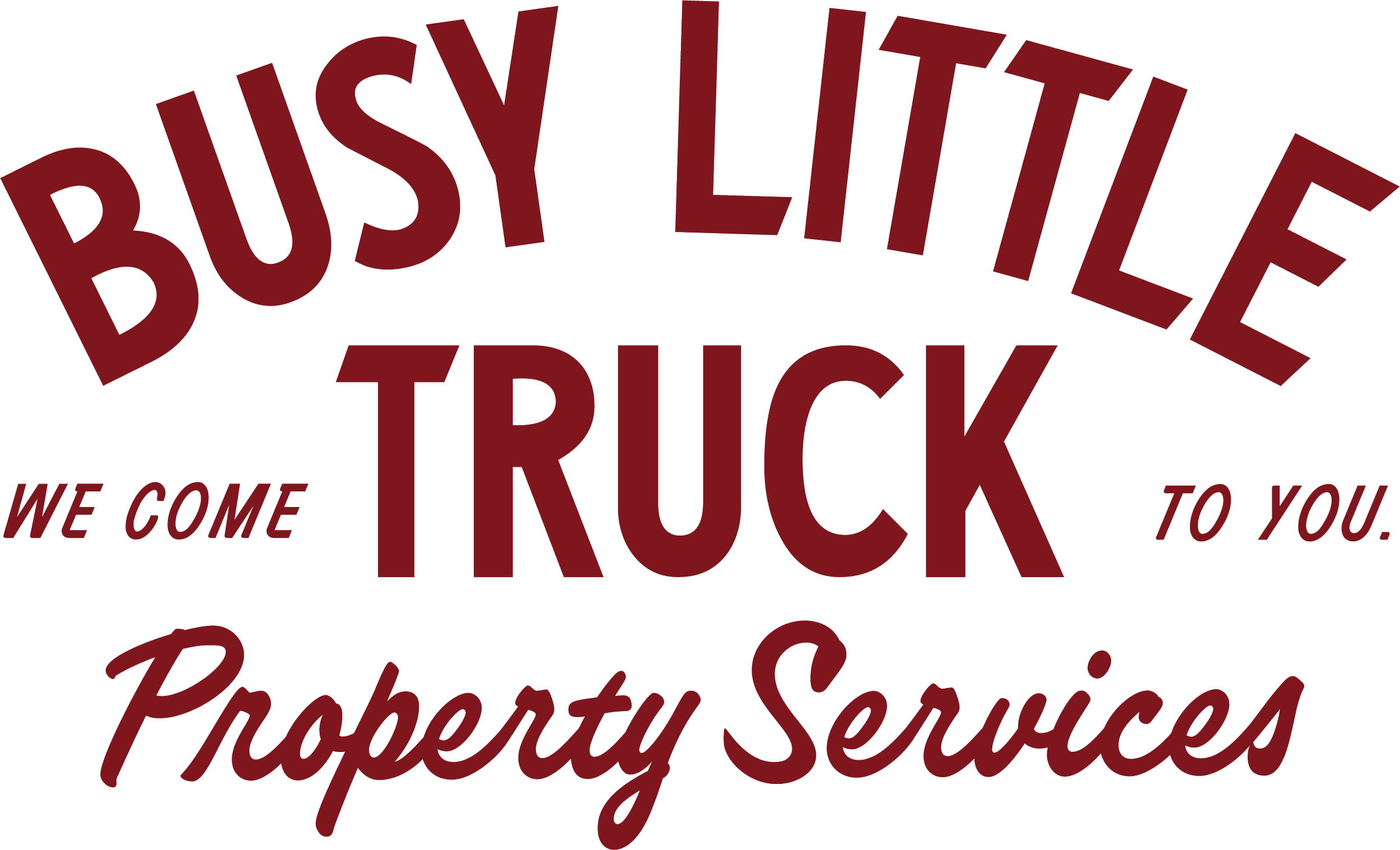Festival sign with the words "Bush Light Trick" in large red letters, and smaller text that reads "We come to your party" in red, with some text partially visible.