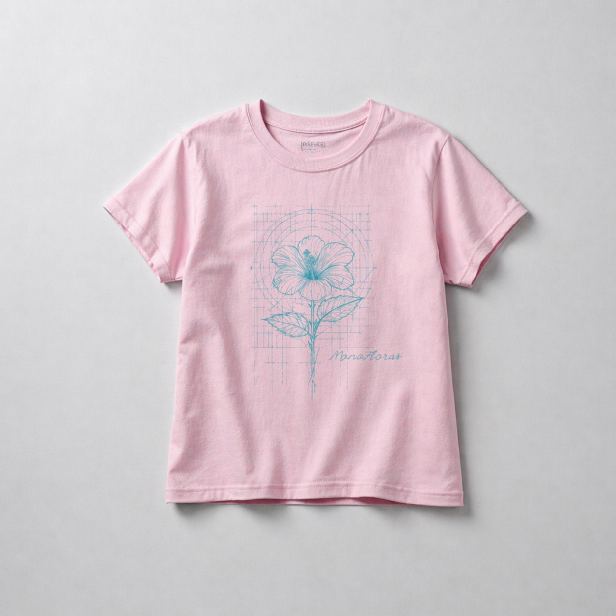 Floral Blueprint T-shirt