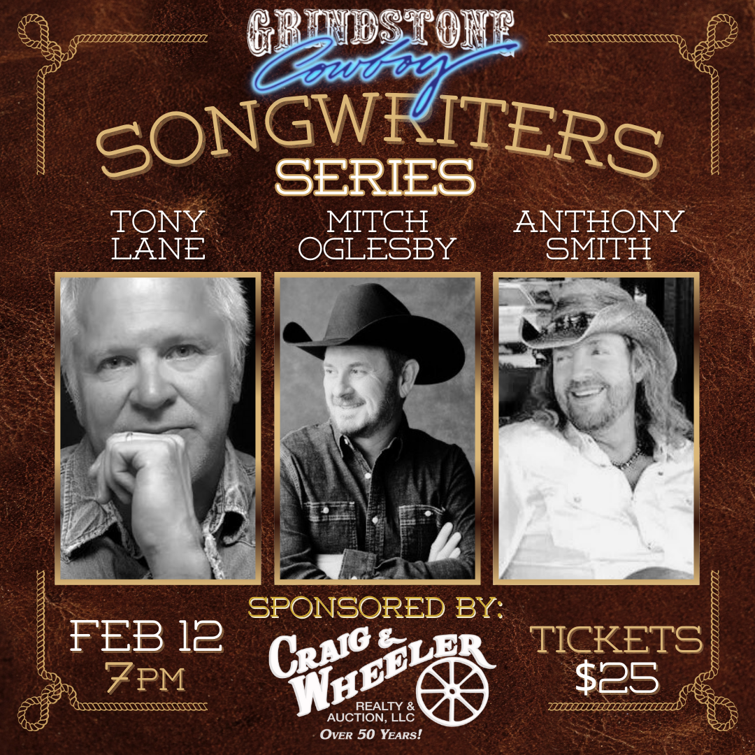 Songwriter Series sponsored by Craig & Wheeler