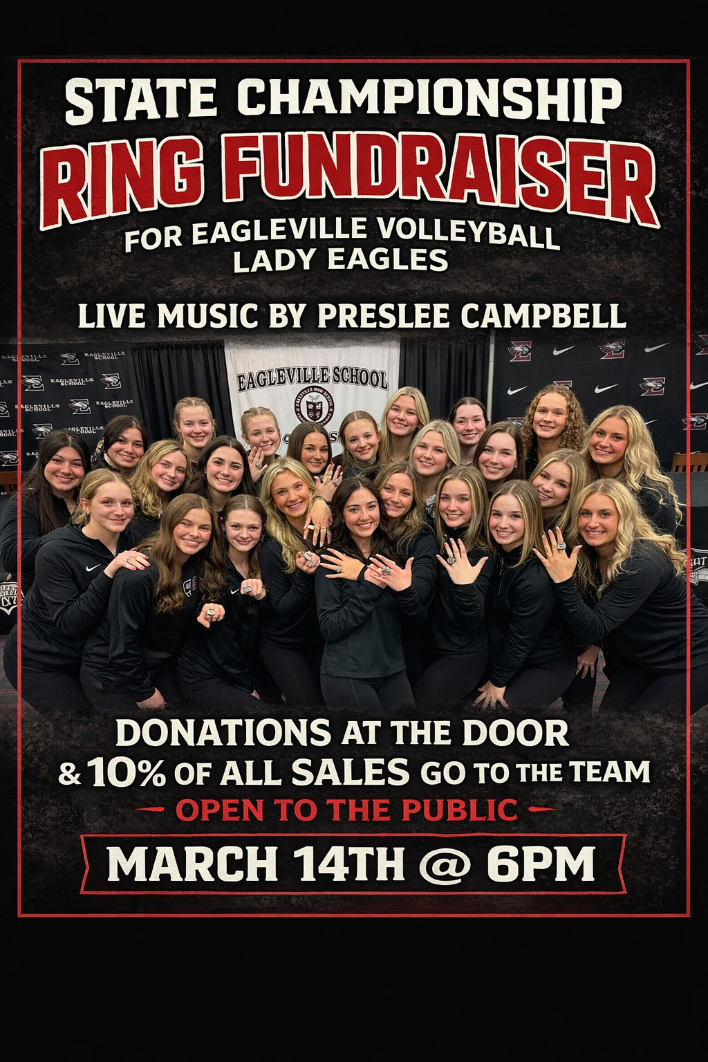 Eagleville Volleyball- Ring Fundraiser