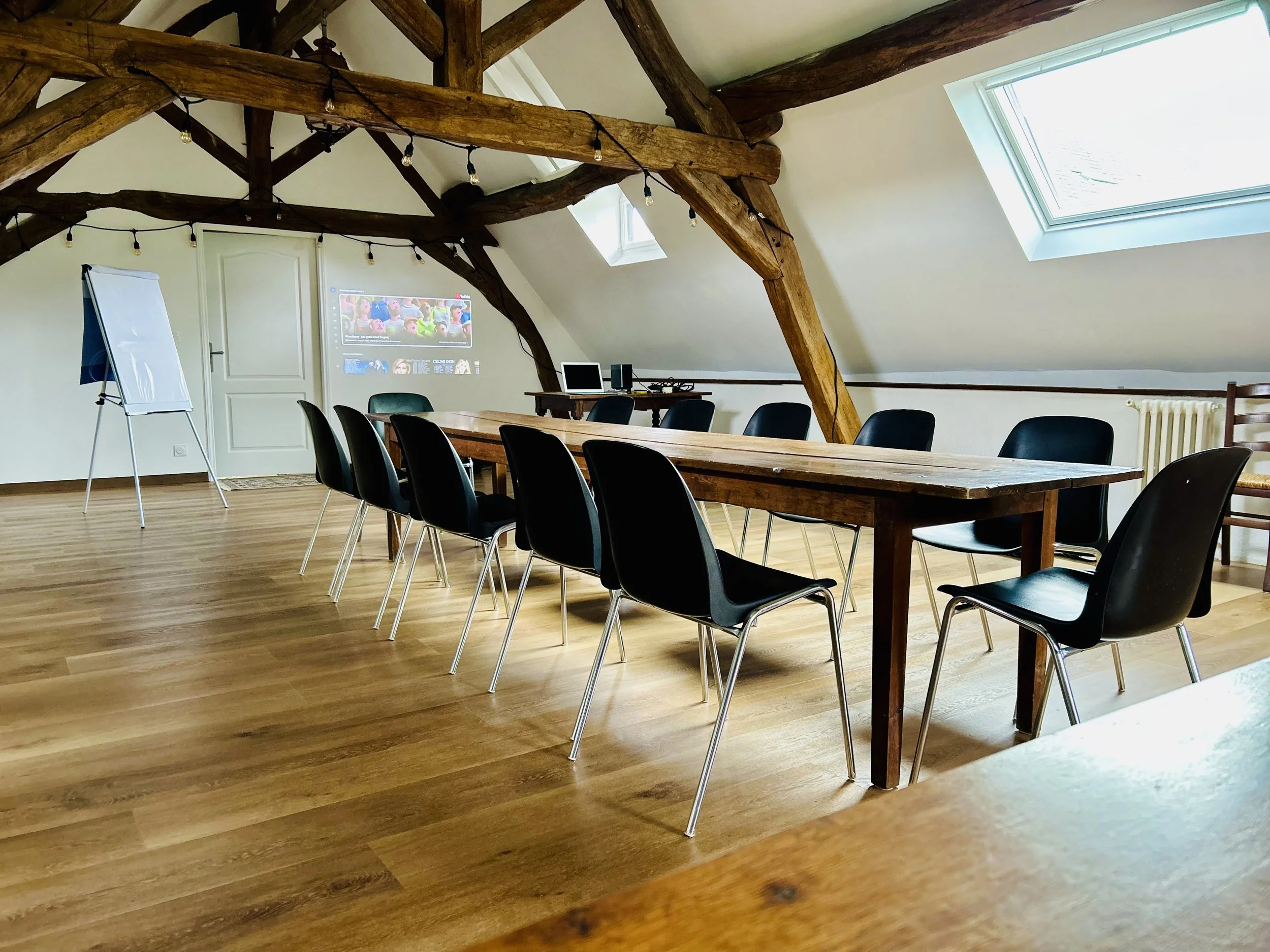 location d'une salle de séminaire à 2h de Paris - au vert