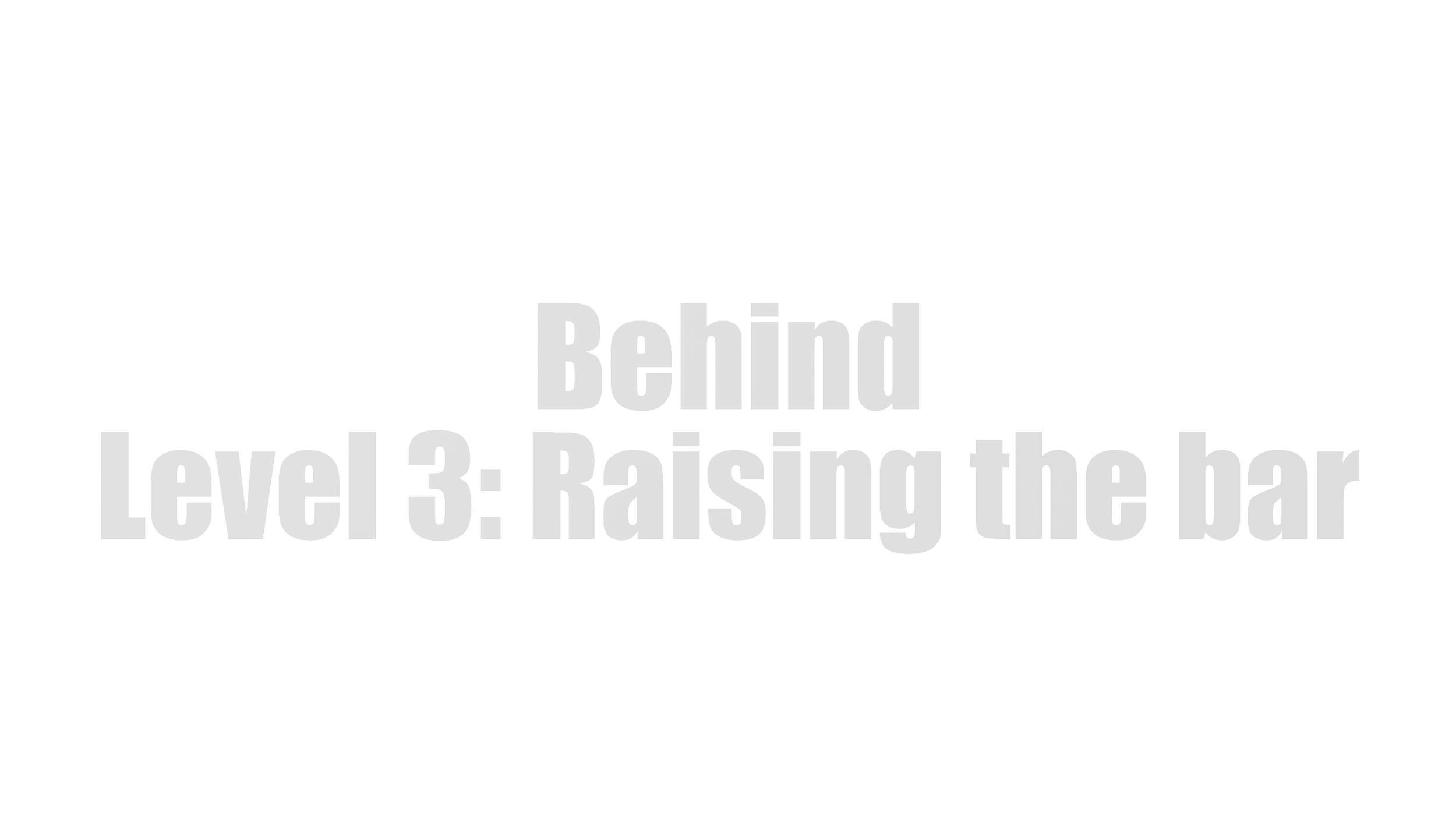 Behind Level 3: Raising the bar button, continue to learn more about Level 3 of my gamified weight loss journey