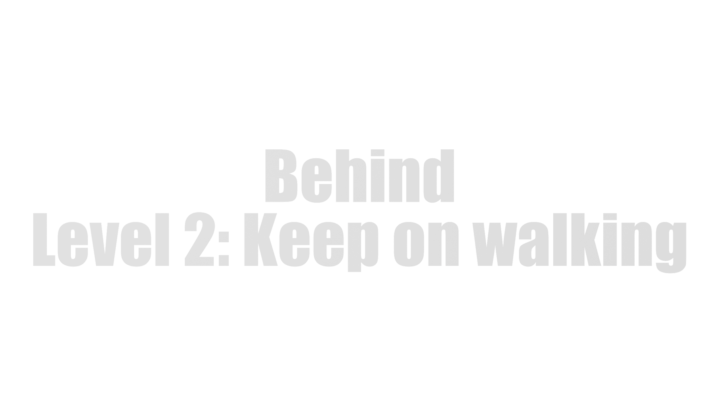 Button for Behind Level 2: Keep on Walking in my weight loss journey