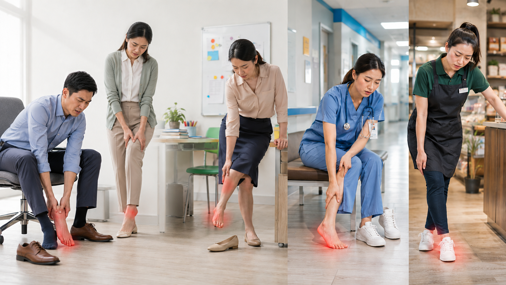 Foot Pain at Work: A Guide for Teachers, Nurses, and Anyone Standing All Day in KL