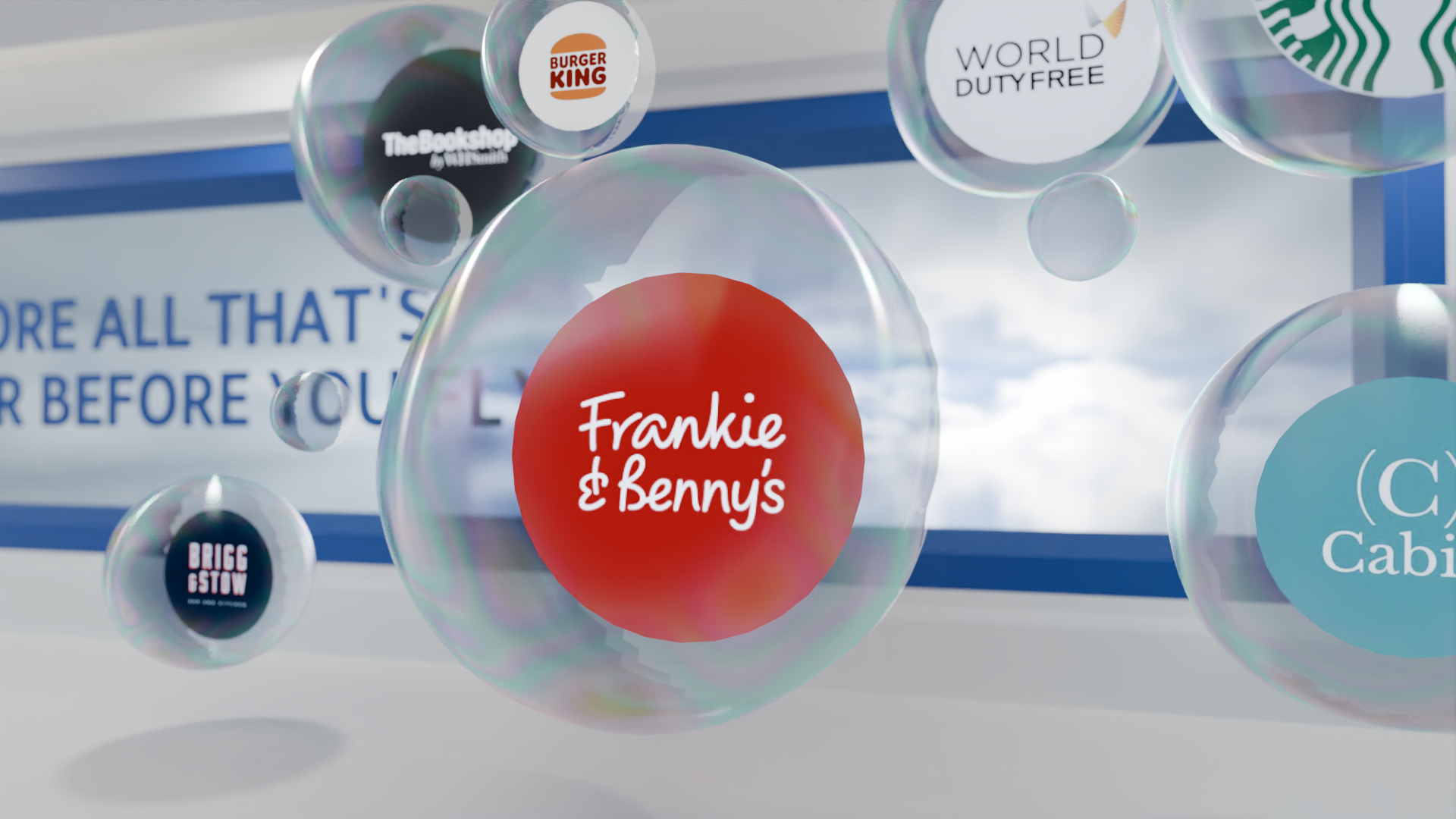 Bristol Airport - Bubbles In The Sky