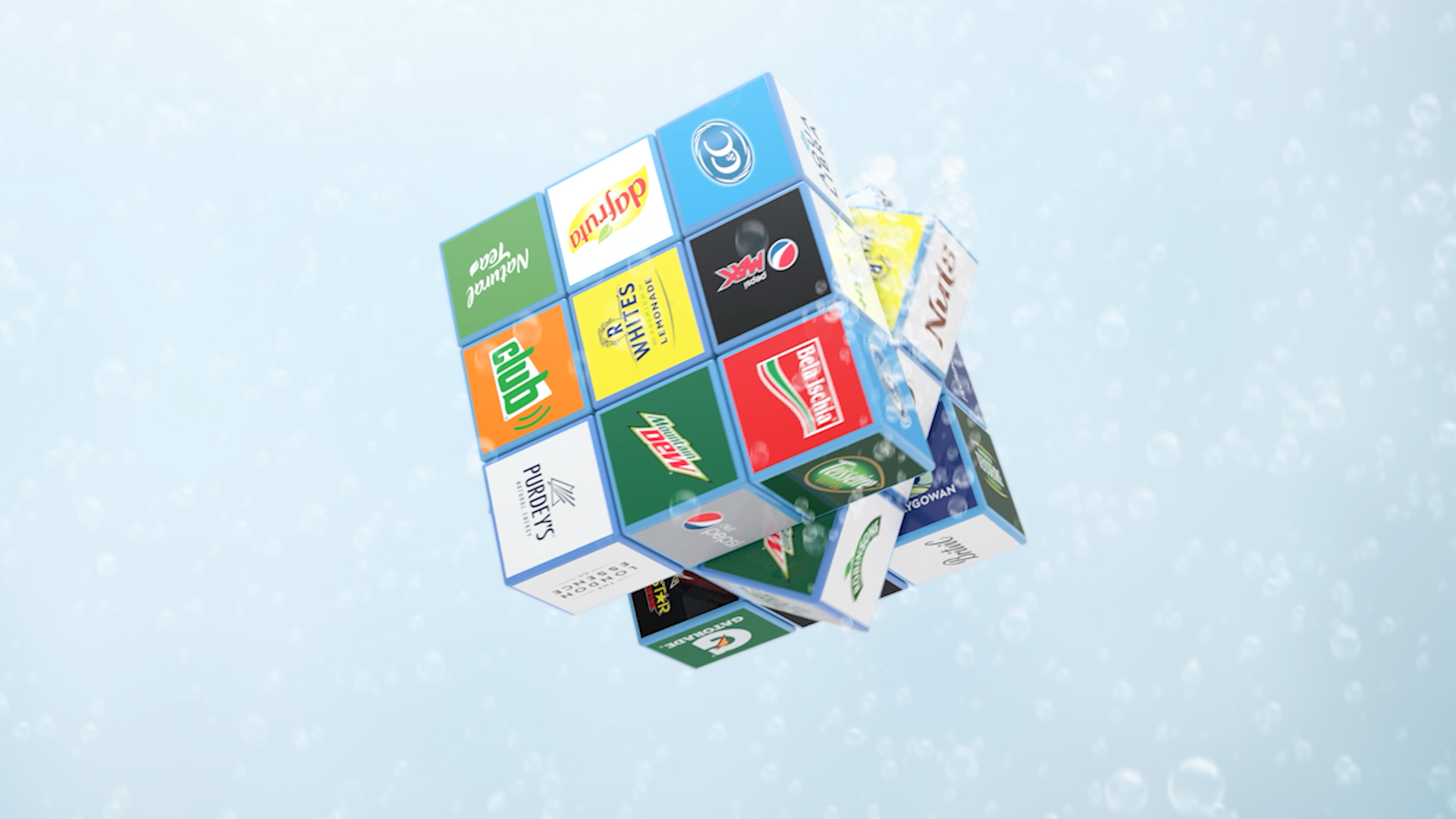 Britvic - Rubik's Fizzy Cube