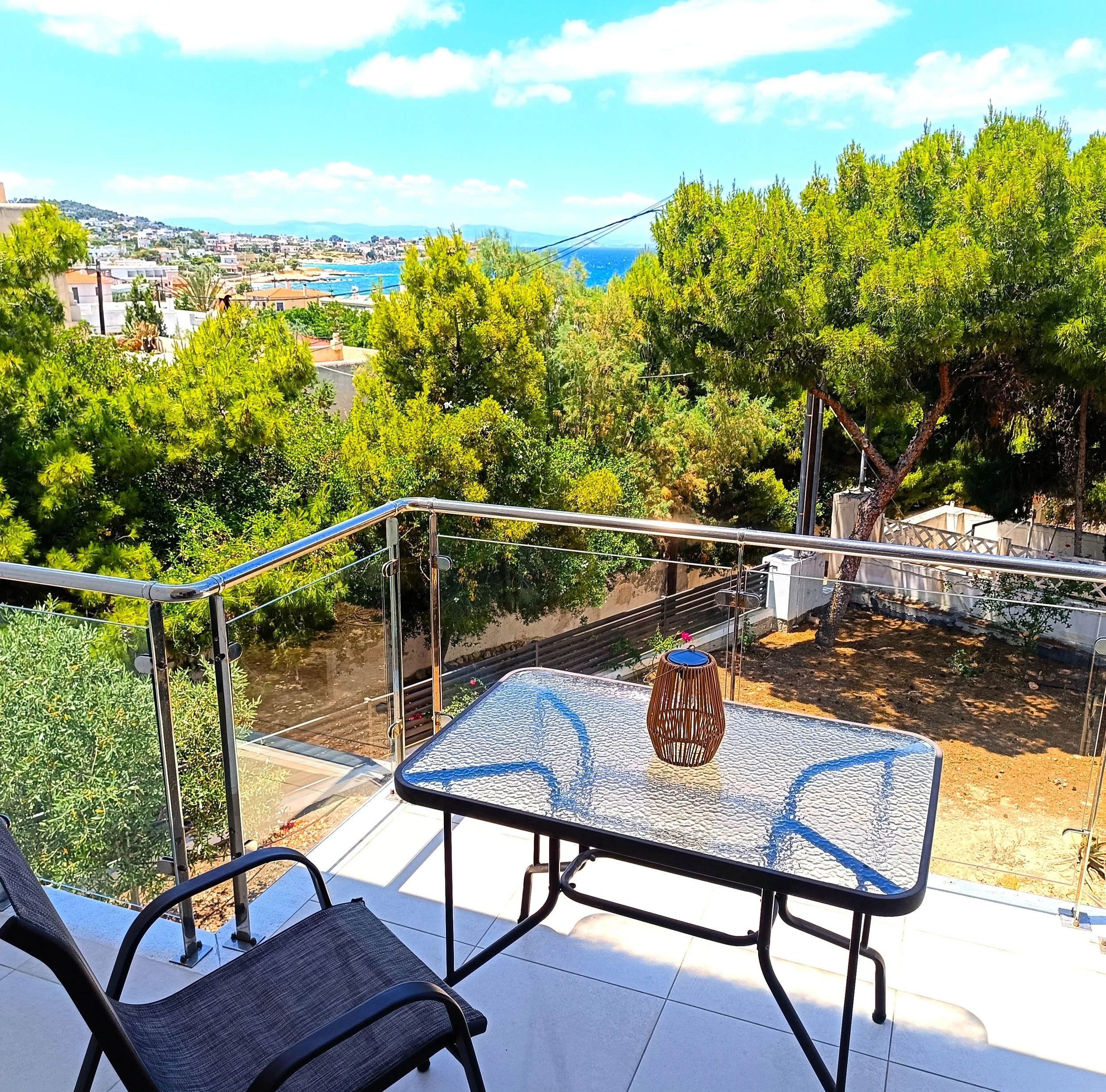 Terrace with sea view