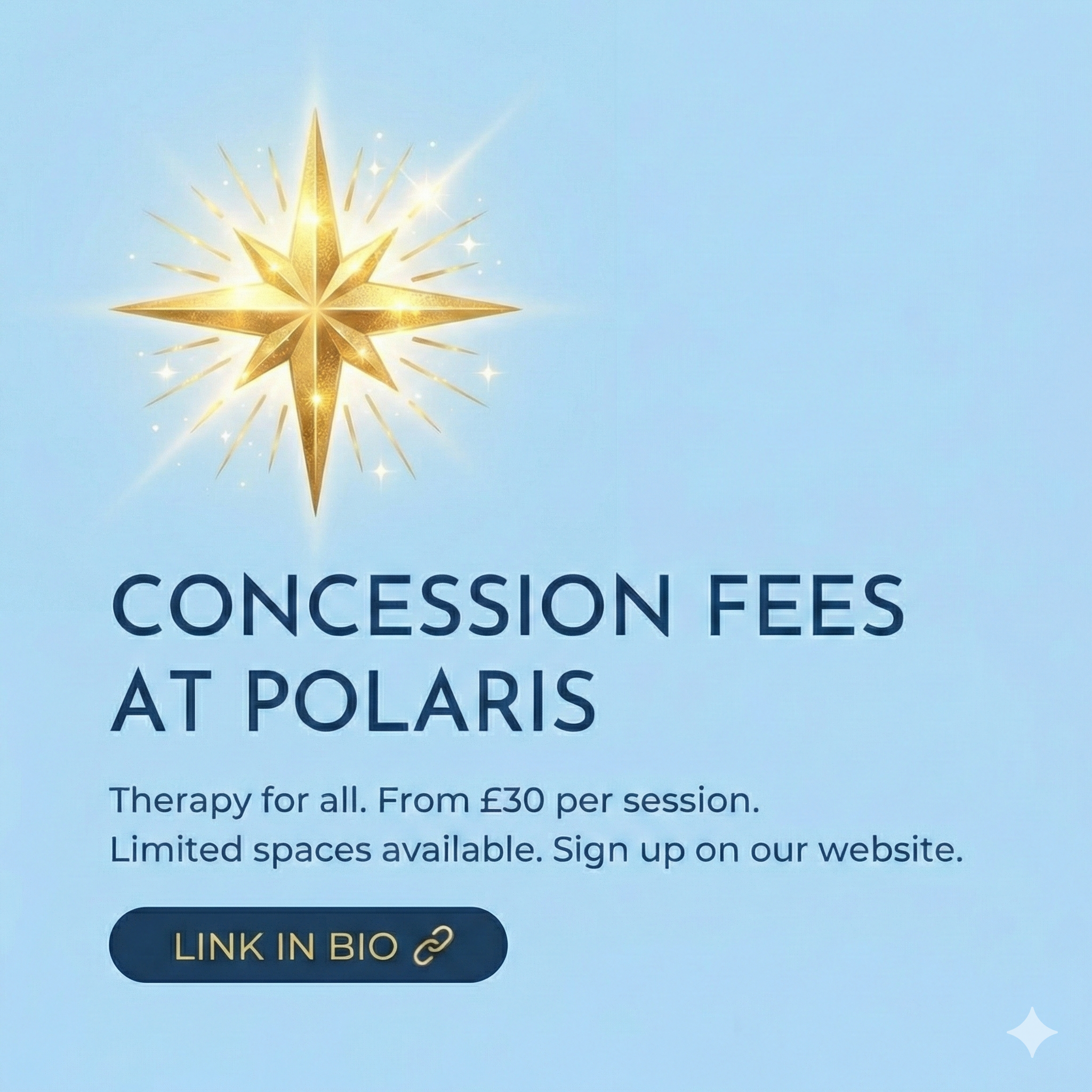 Concession Fees at Polaris: Making Counselling More Accessible
