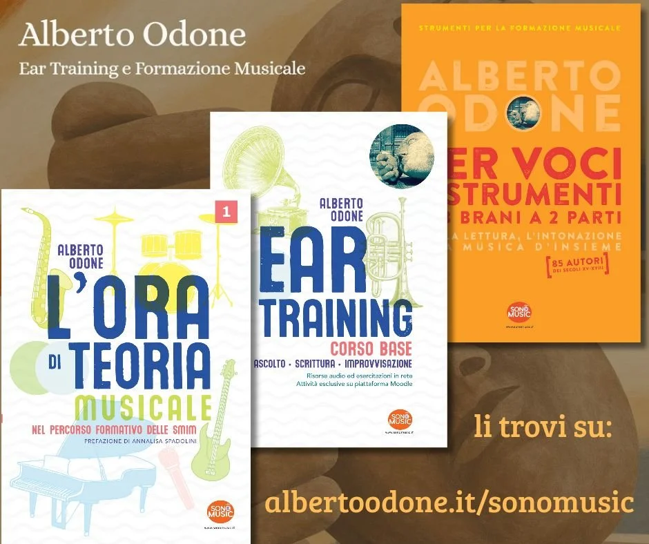 La didattica nuova per la musica di sempre! SMIM, corsi propedeutici, scuole di musica, corsi accademici, attivit&agrave; corale... Apprendi la musica con la musica! Visita www.albertoodone.it/sonomusic #teoriamusicale #eartraining #solfeggio #scuole