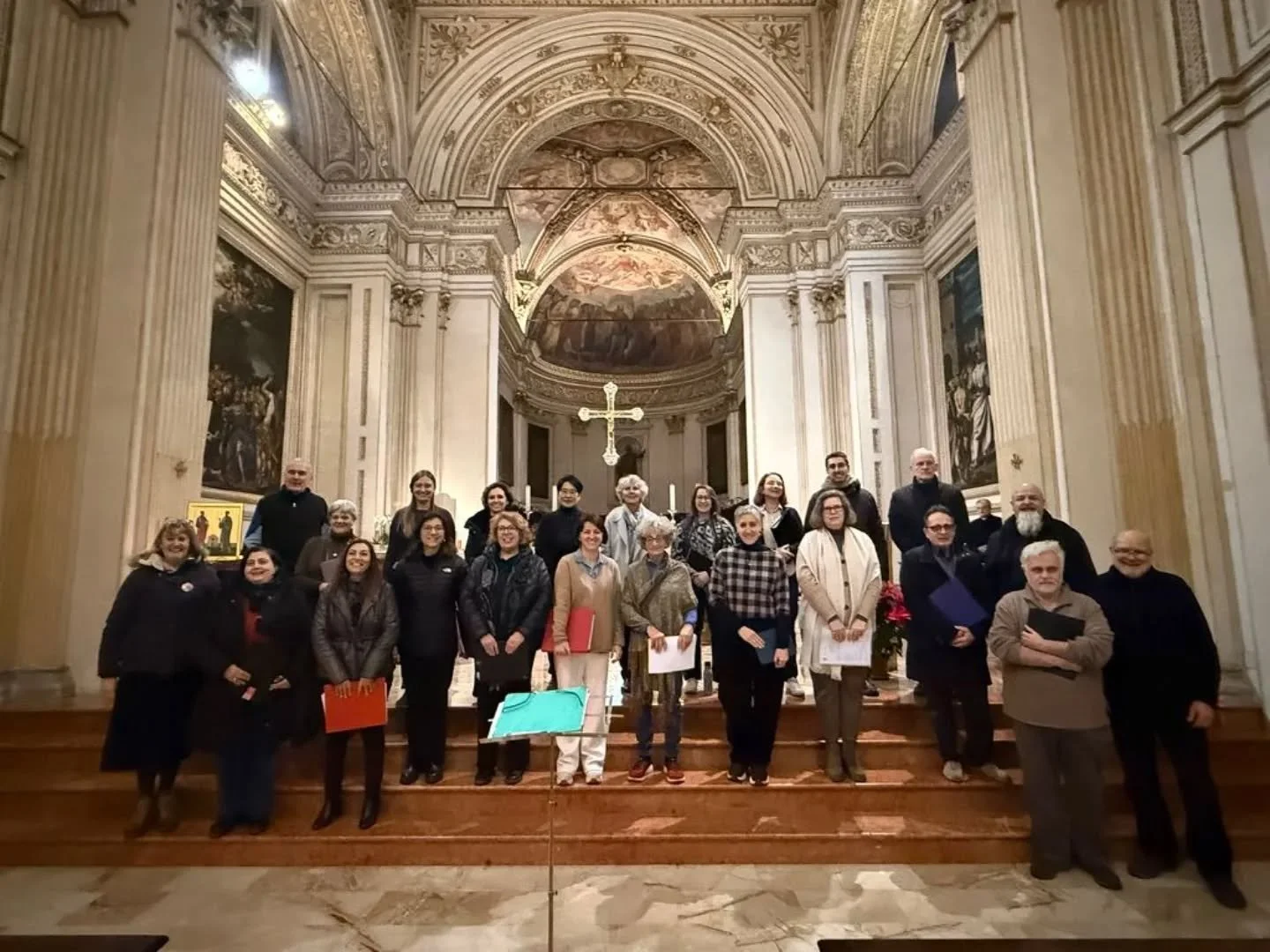 Weekend Cantico Chanson d' Aube: foto di gruppo!