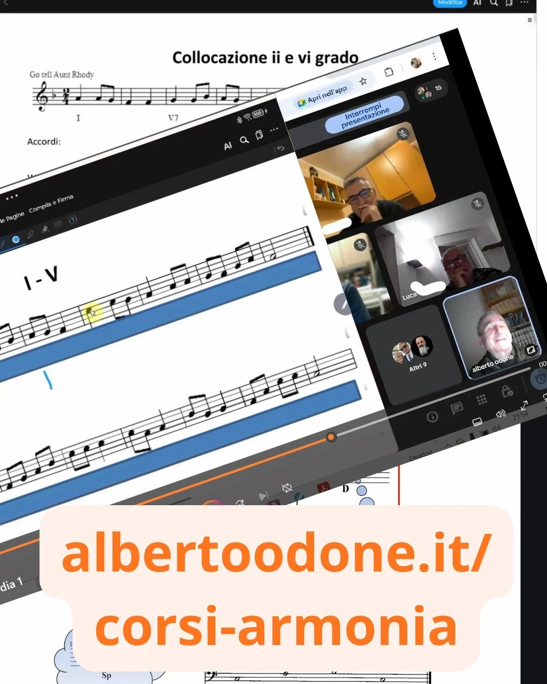 Conclusa la prima edizione del corso online "Mettiamo gli accordi alla melodia": iscriviti alla seconda! albertoodone.it
#armonia #teoriamusicale #albertoodone
