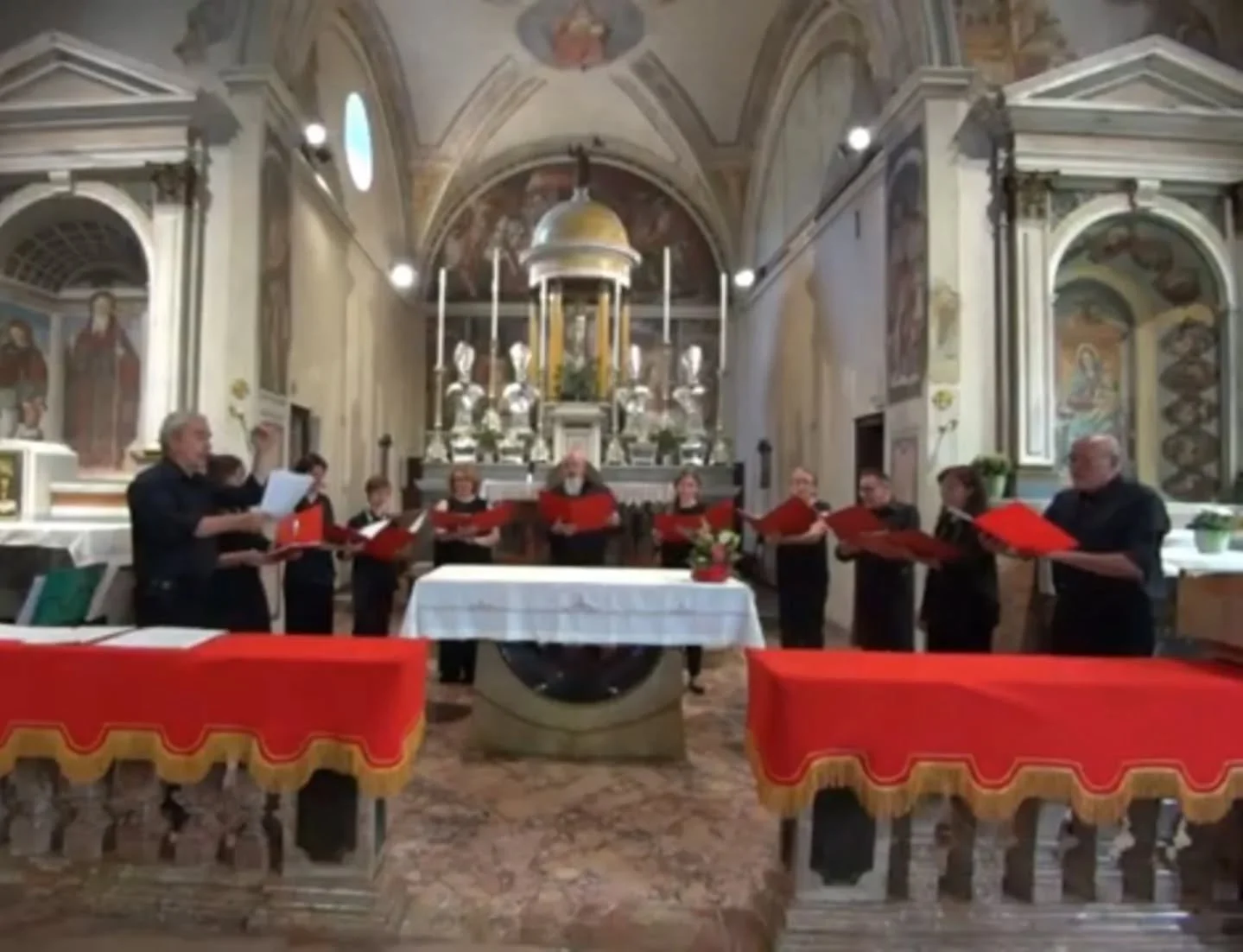 Concerto finale di stagione Chanson d'Aube, Trezzano s.n. chiesa di Sant' Ambrogio. Mottetti dal Cantico dei Cantici. chansondaube.it