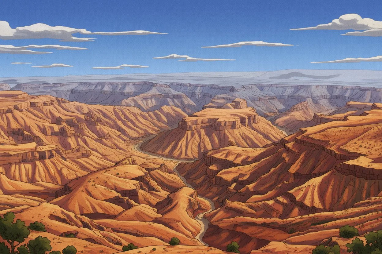 Fish river canyon - Namibia