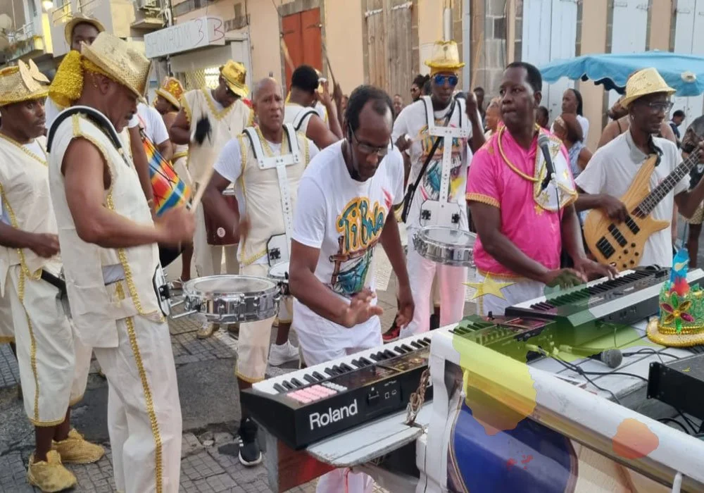 groupe de synthé du carnaval de guadeloupe
