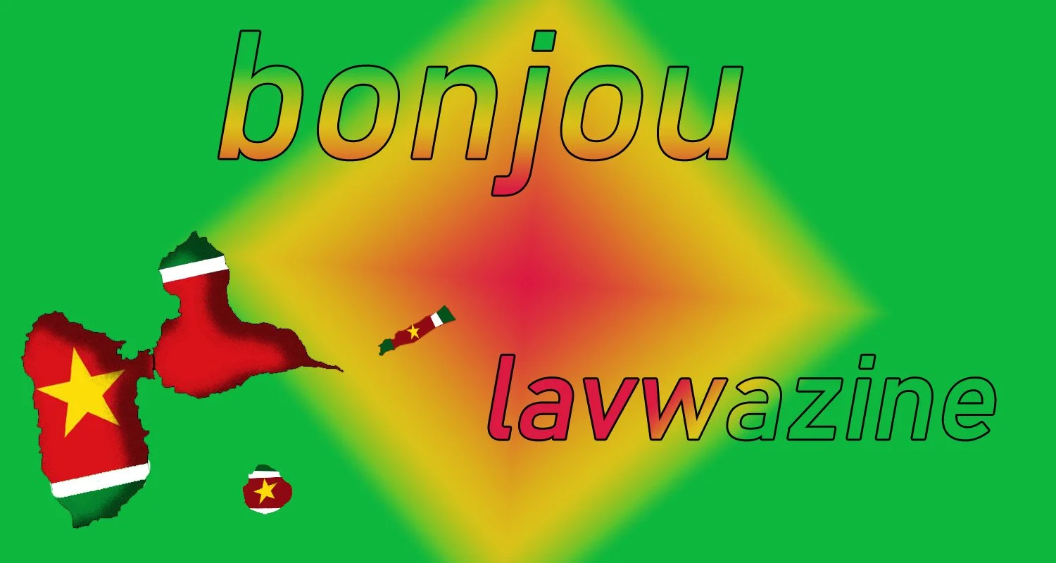 bonjou-de-la-vwazine en créole guadeloupe