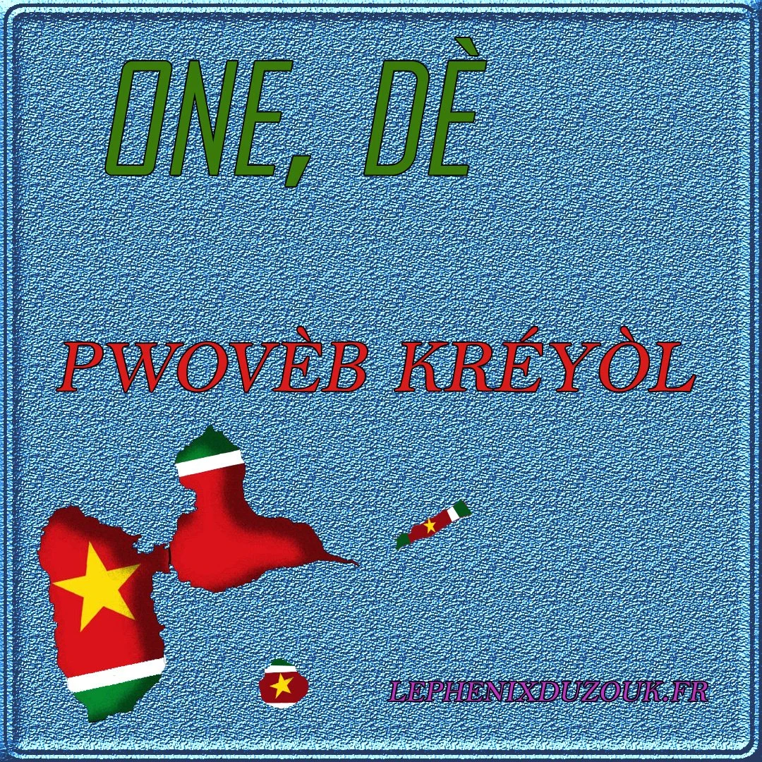 yonn, Dè, èsprésyon kréyòl gwadloup.