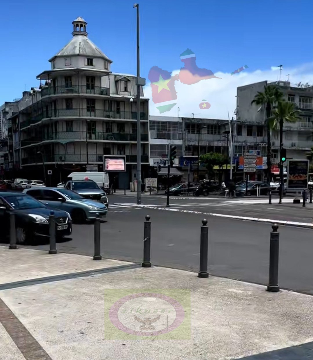 carrefour de pointe à pitre en Guadeloupe
