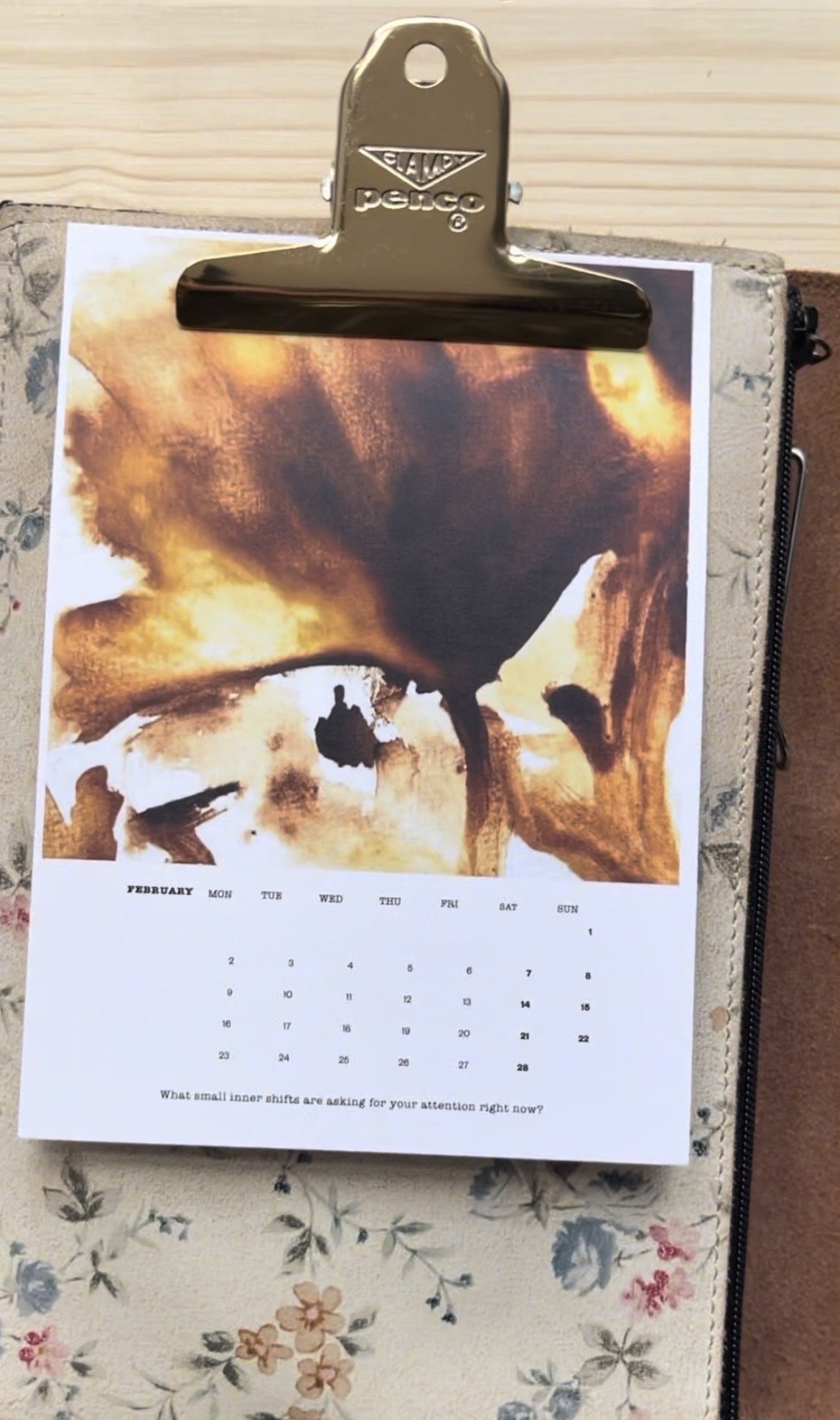 Mail Club Journal Calendar