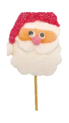 sucette guimauves Père Noël
