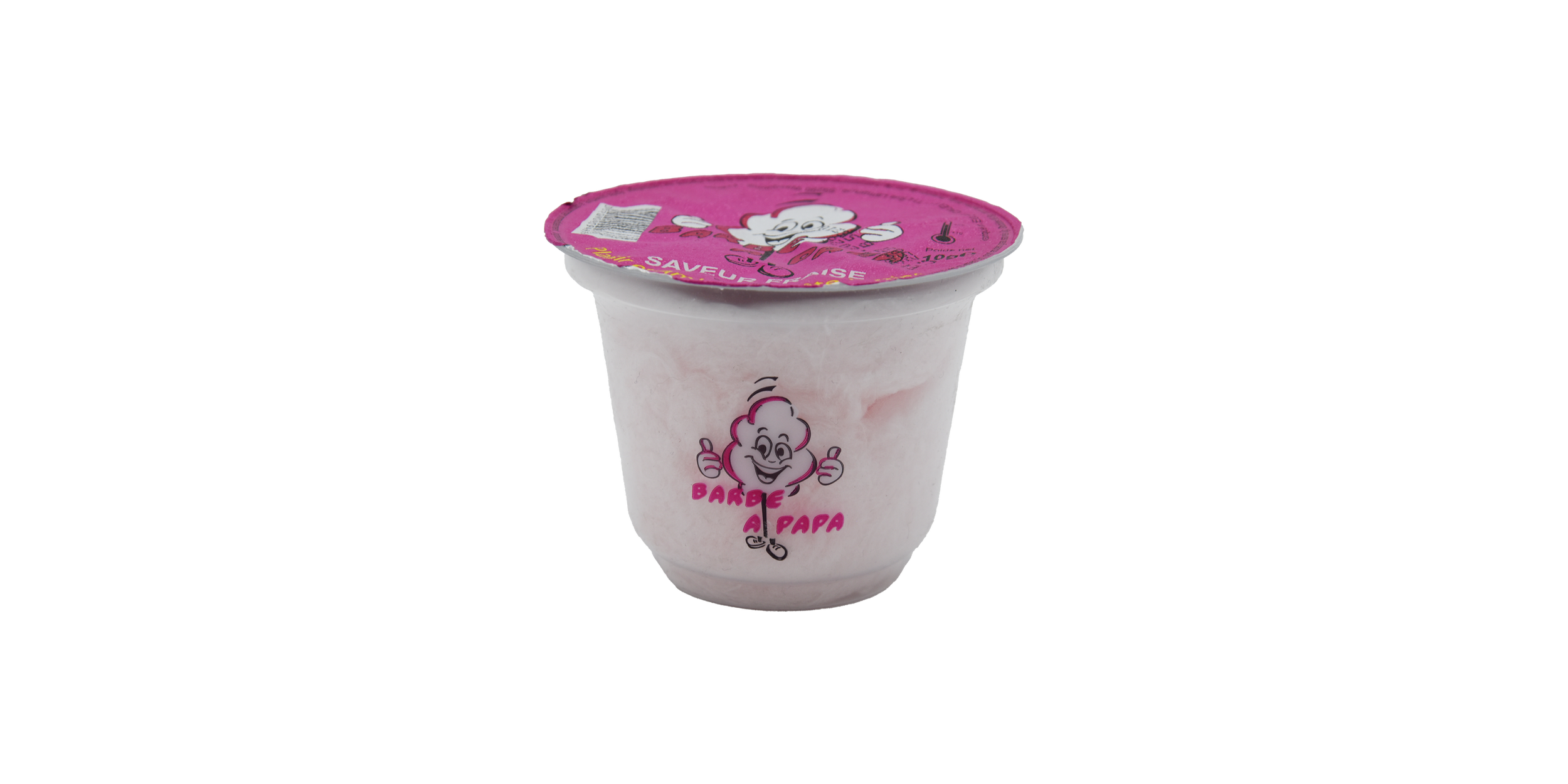 barbe à papa Fraise 10g photo produit.png