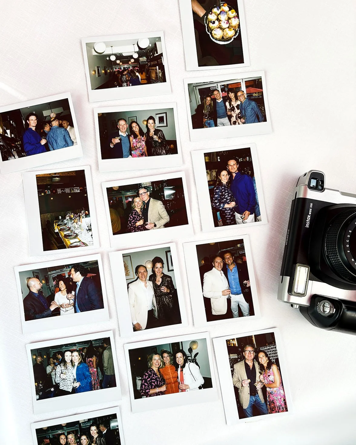 Some recent Instax coverage from a London party!

Our team of experienced event photographers regularly work with Instax and Polaroid cameras, combining their skills in lighting, composition, and guest interaction to produce high-quality instant prin