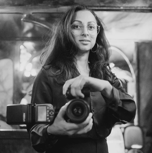 Portrait of Nisha, event photographer in London