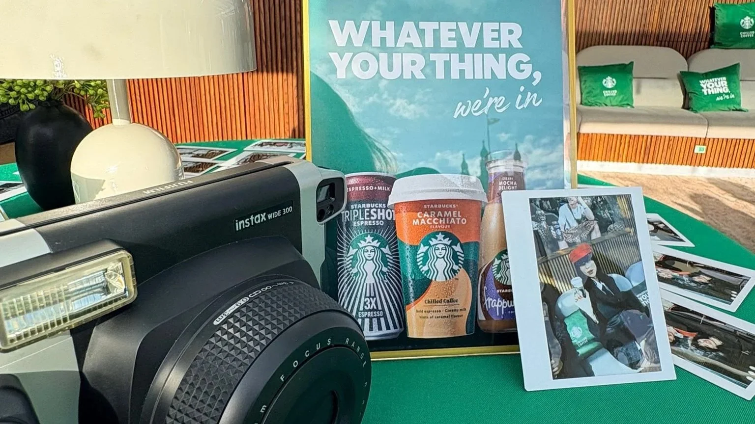 Starbucks | Instax Wide Event Coverage