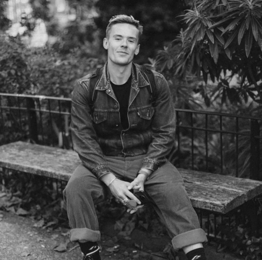 Portrait of Harvey, event photographer in London