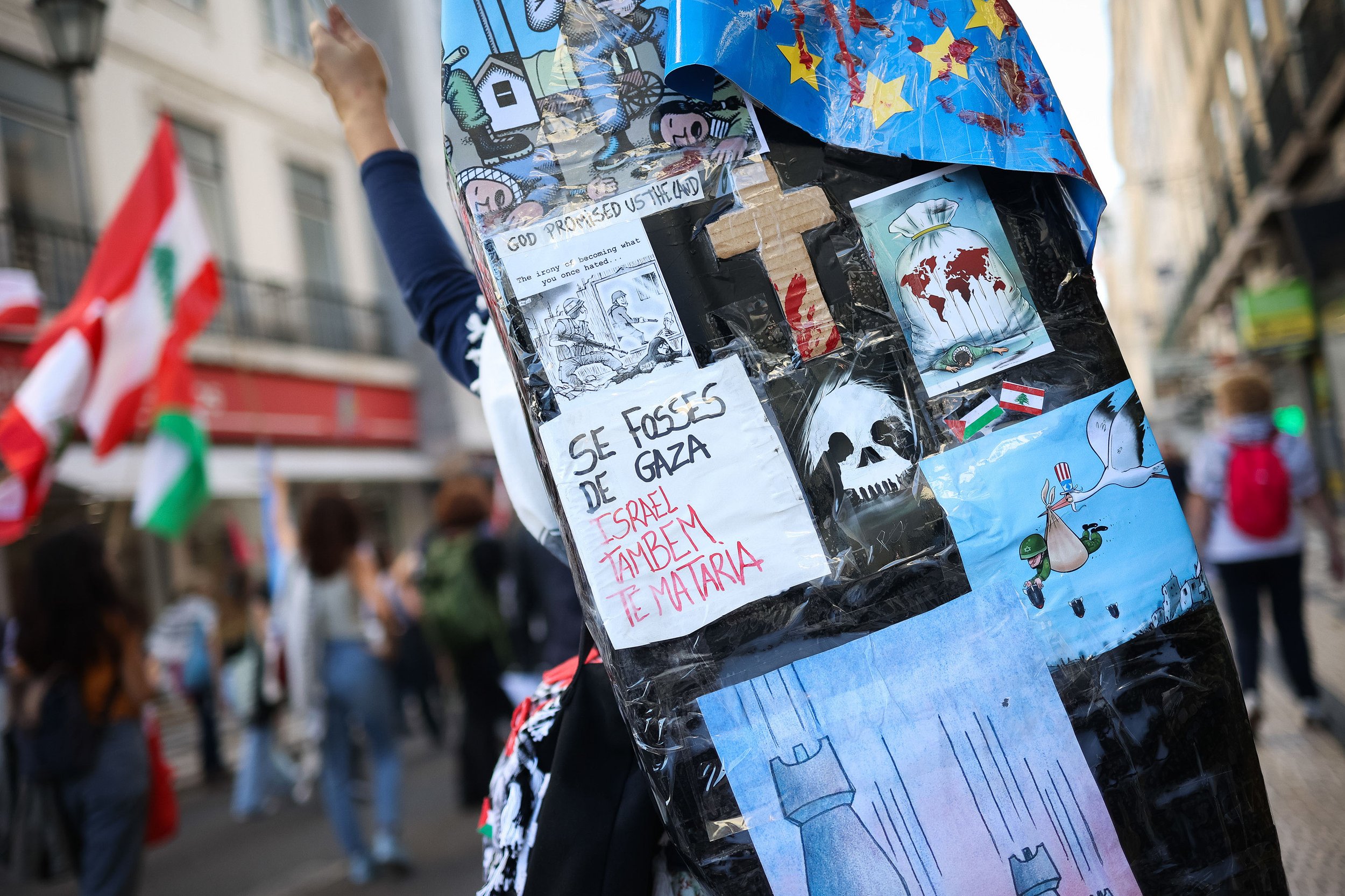 Protest “Palestina Livre! Paz no Médio Oriente”, Lisbon 2024