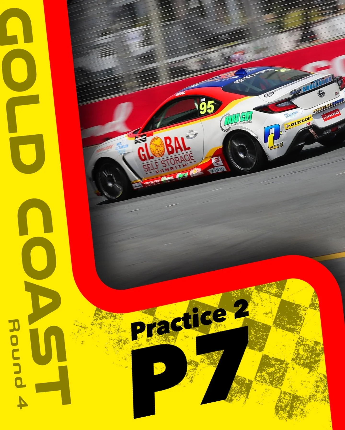 After a few tweaks for Practice 2, we came home P7, with just a tenth separating 3rd through 7th, super tight at the top! 

Feeling good heading into Qualifying tomorrow! 

Thanks to the Phil, Shaun, Robbo, and the whole team at Action Motorsport for