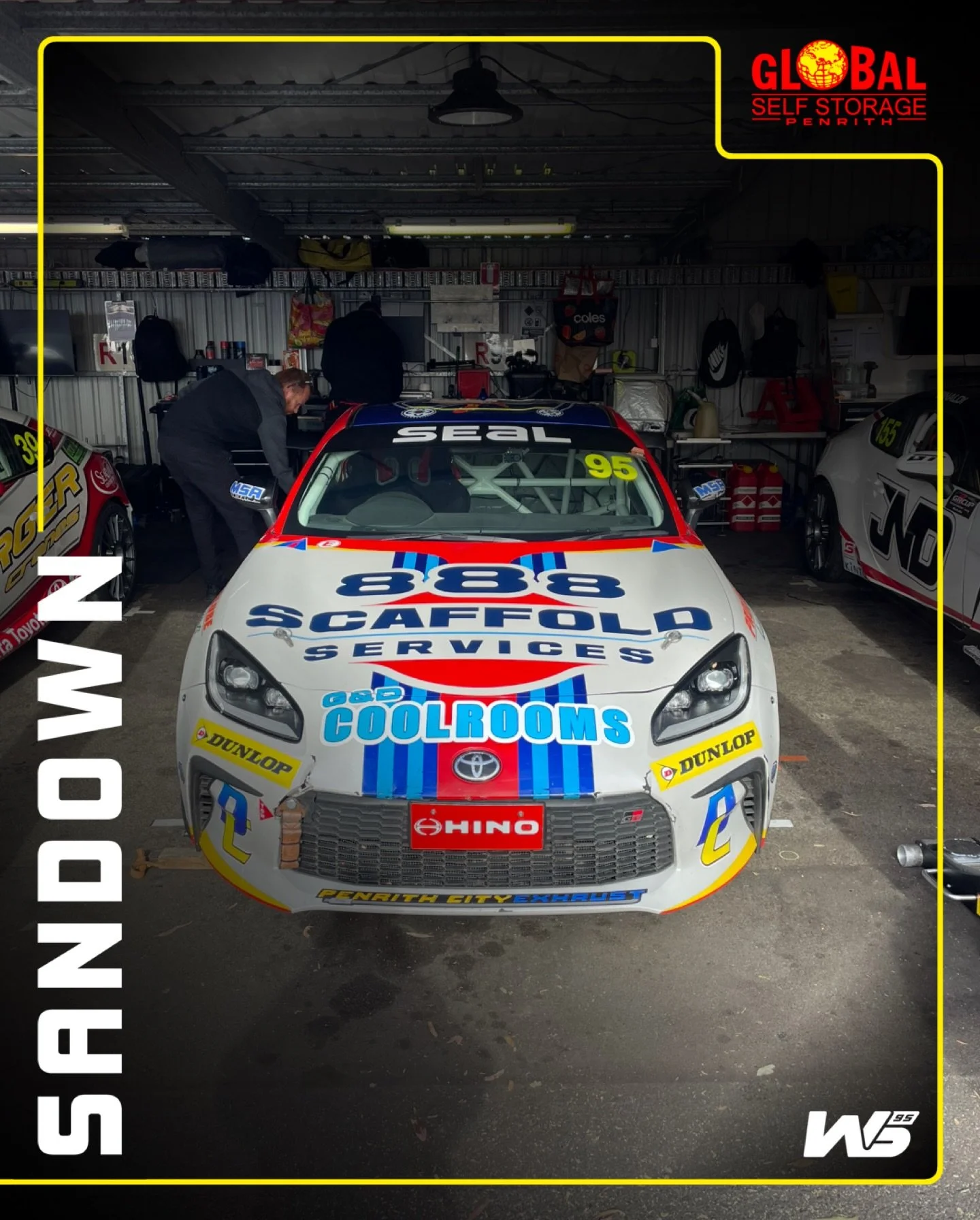 All set, ready to go at Sandown, for one last time! 

#WS95
#JoinTheJourney
#GRCup