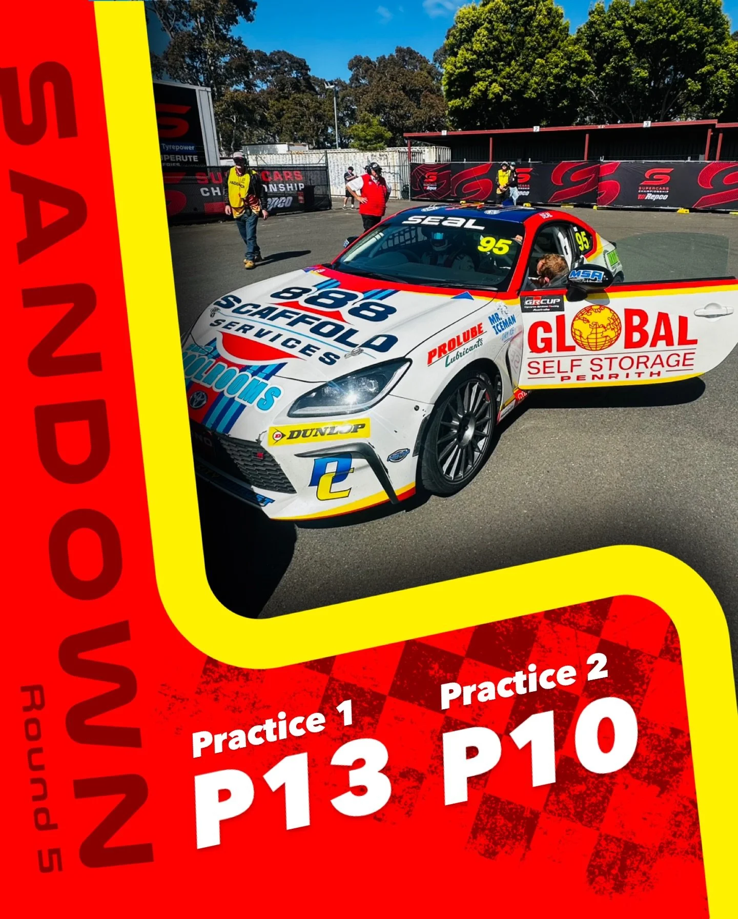 Solid first day at Sandown!

P13 in Practice 1 and P10 in Practice 2. We made some really good gains throughout the day, and we&rsquo;re heading into race day with confidence and speed!

Thanks to the Phil, Shaun, Robbo, and the whole team at Action 