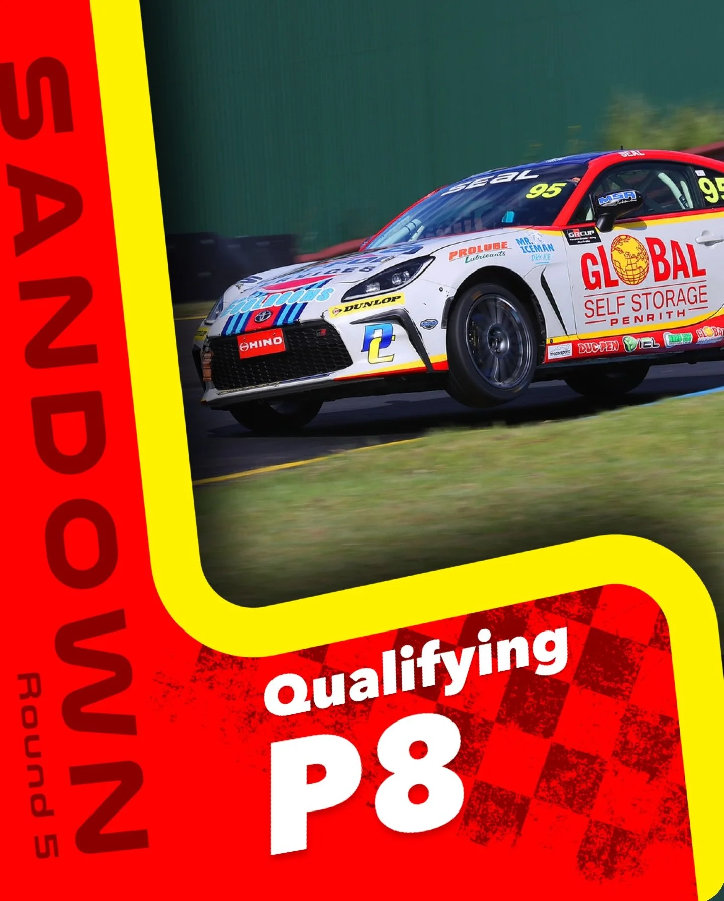 Put ourselves in a great position to score some points this weekend!

We had decent pace in Quali and we&rsquo;ll be starting right up at the pointy end!

Thanks to the Phil, Shaun, Robbo, and the whole team at Action Motorsport! @pkraceprep @action.