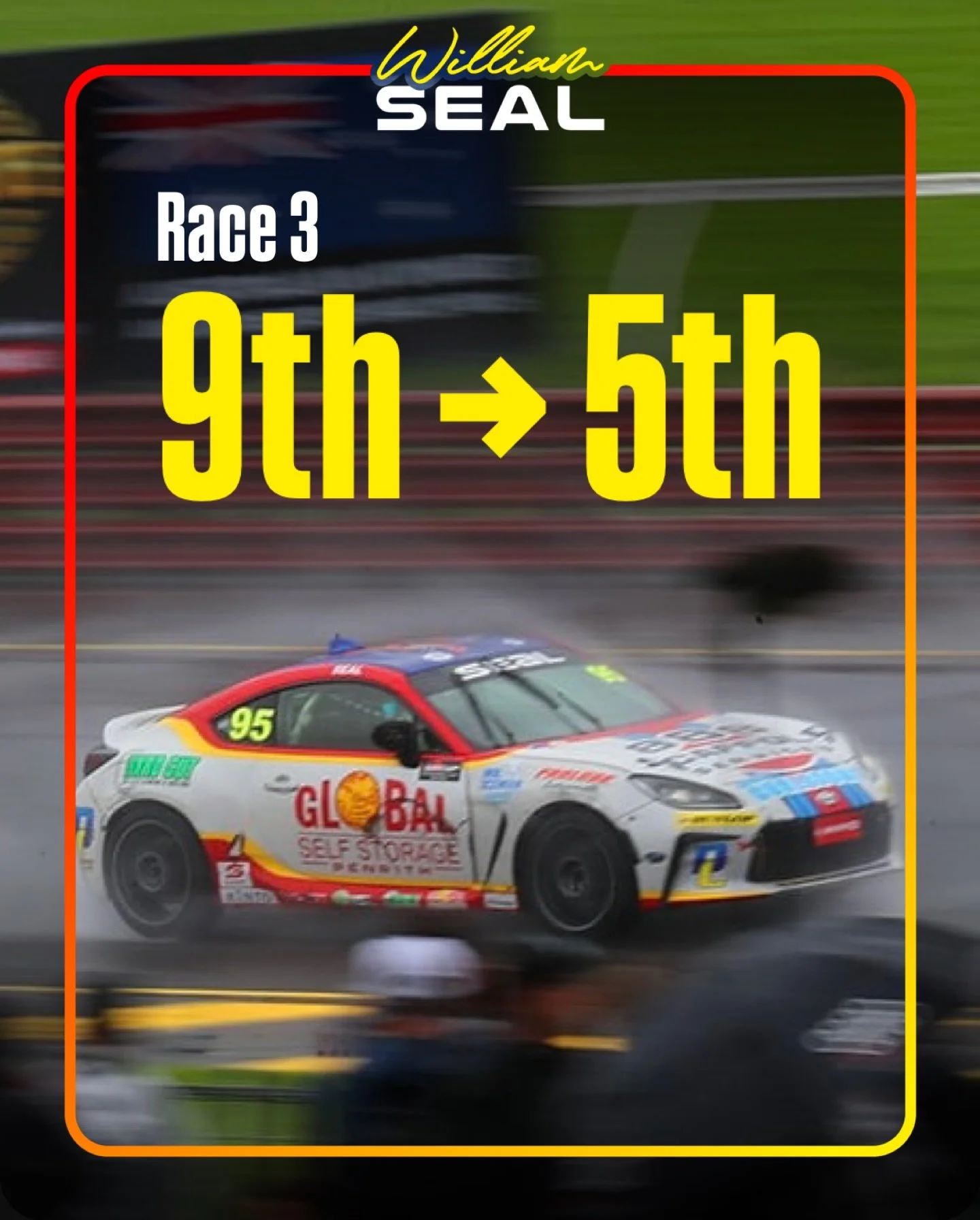 Wet &rsquo;n&rsquo; wild way to wrap up the season!

Went from P9 to P5 in tricky wet conditions. Happy to finish the year on a strong note!

Thanks to the Phil, Shaun, Robbo, and the whole team at Action Motorsport! @pkraceprep @action.motorsport.nz