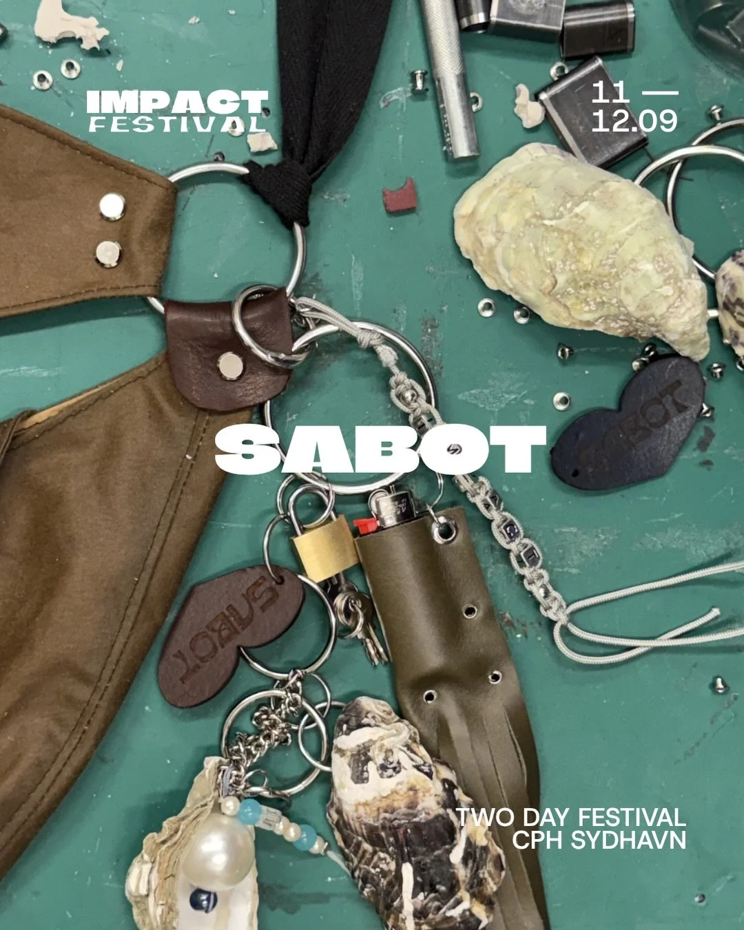 WORKSHOP INFO 

11&ndash;12/9, 15:00-19:00 / Make your own SABUBU w. @sabot.sabot.sabot / drop in / free 

11&ndash;12/9, 15:00&ndash;17:00 / Make your own upcycled stool w. @damdam.eu / drop in / free 

11&ndash;12/9, 15:00&ndash;18:00 / Clothing sw