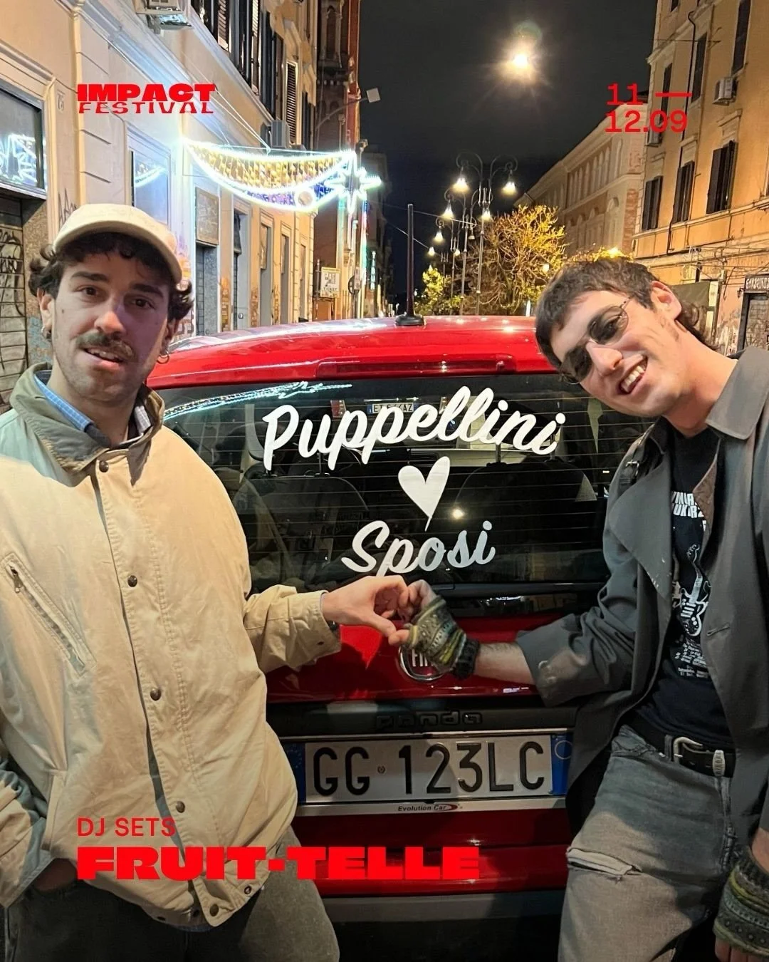 DJ SETS: FRUIT-TELLE &bull; FRIDAY

On the same page, on the same rhythm, with the same passion, Fruit-telle is ready to hit you up with a colorful wave of disco-house music.

Straight from the cult for 90&rsquo;s esthetics, Andrea and Tommaso are wa