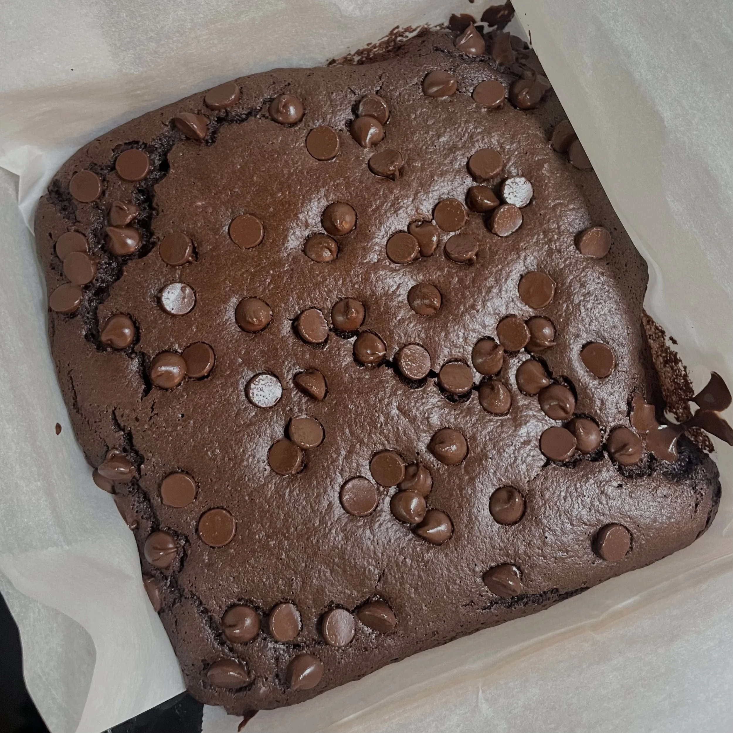 Extra Fudgy Flourless Brownies