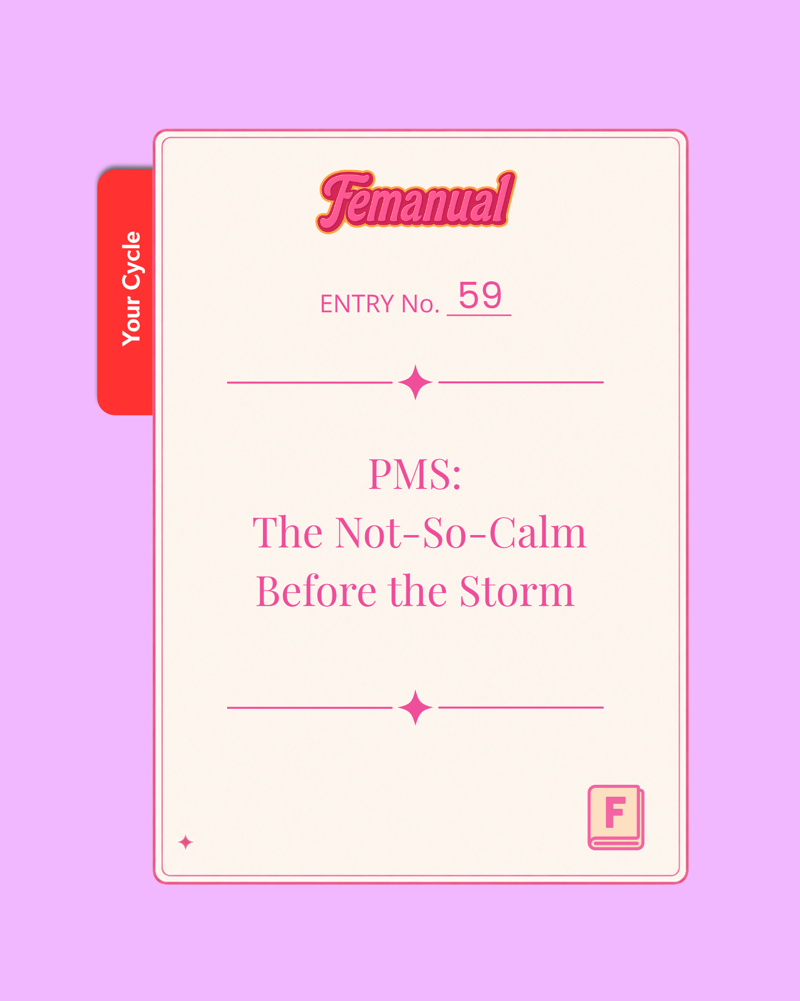 PMS Premenstrual Disorder