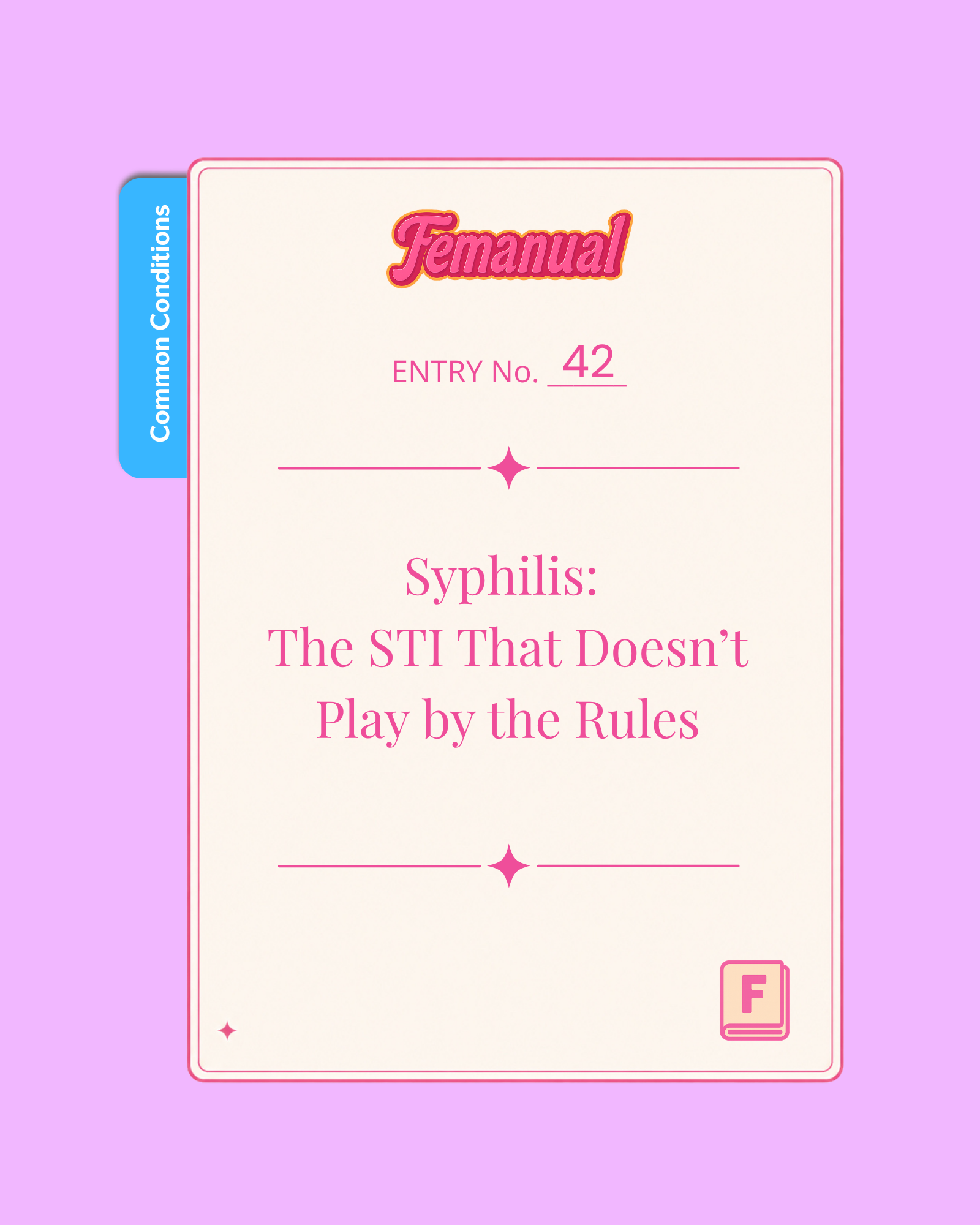 Syphilis: The STI That Doesn’t Play by the Rules