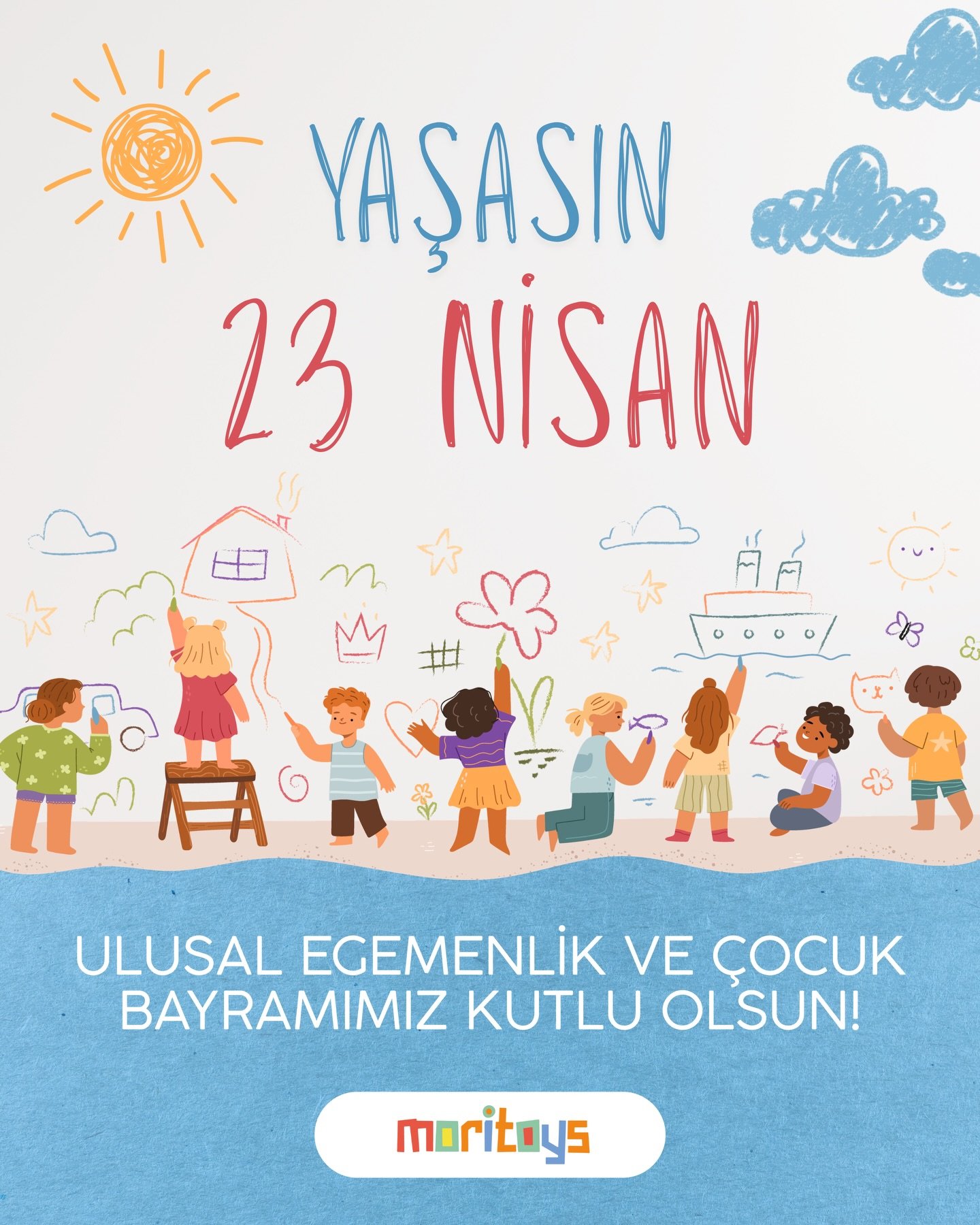 T&uuml;m d&uuml;nya &ccedil;ocuklarının 23 Nisan Ulusal Egemenlik ve &Ccedil;ocuk Bayramı kutlu olsun 🧡✨