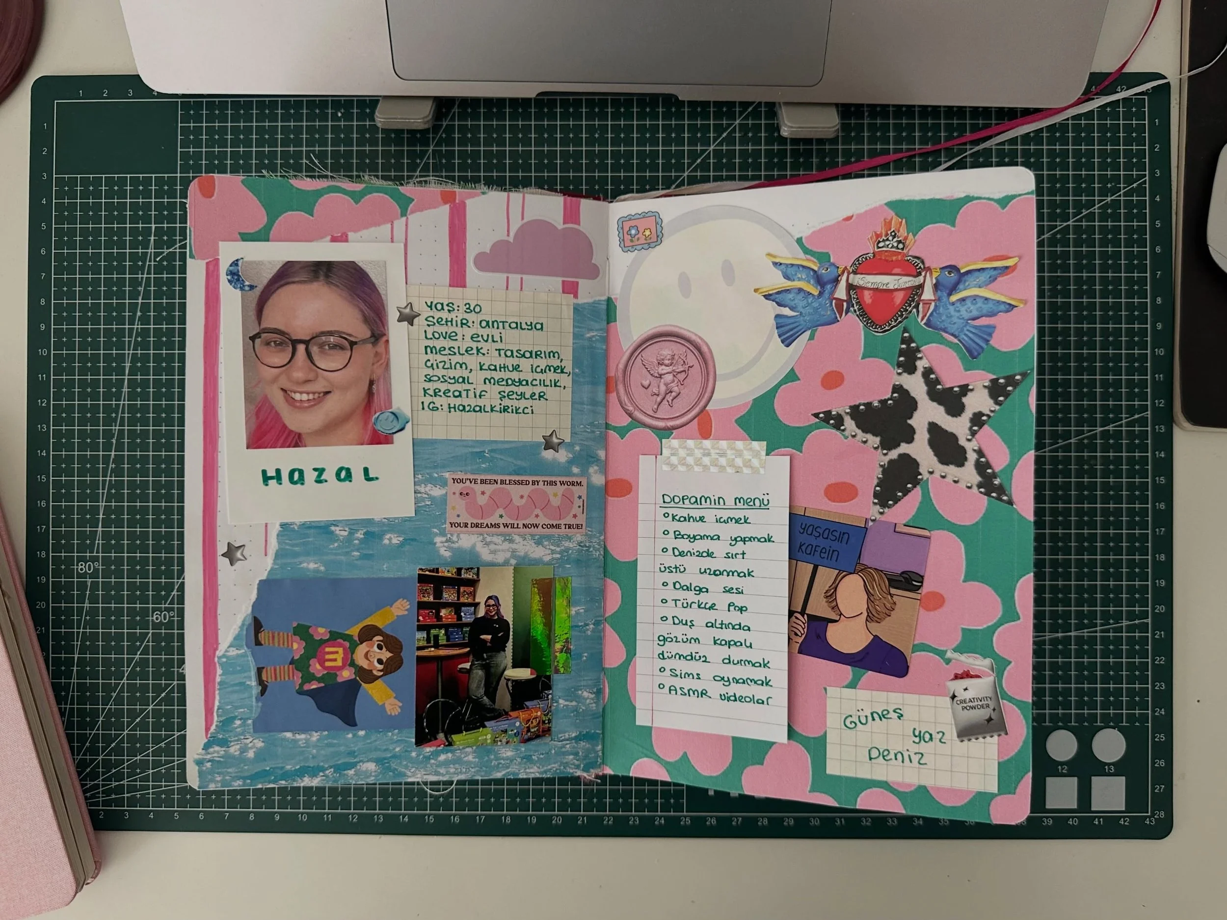 dumpisto time for the sisterhood of the traveling
journal vol. 8✍️