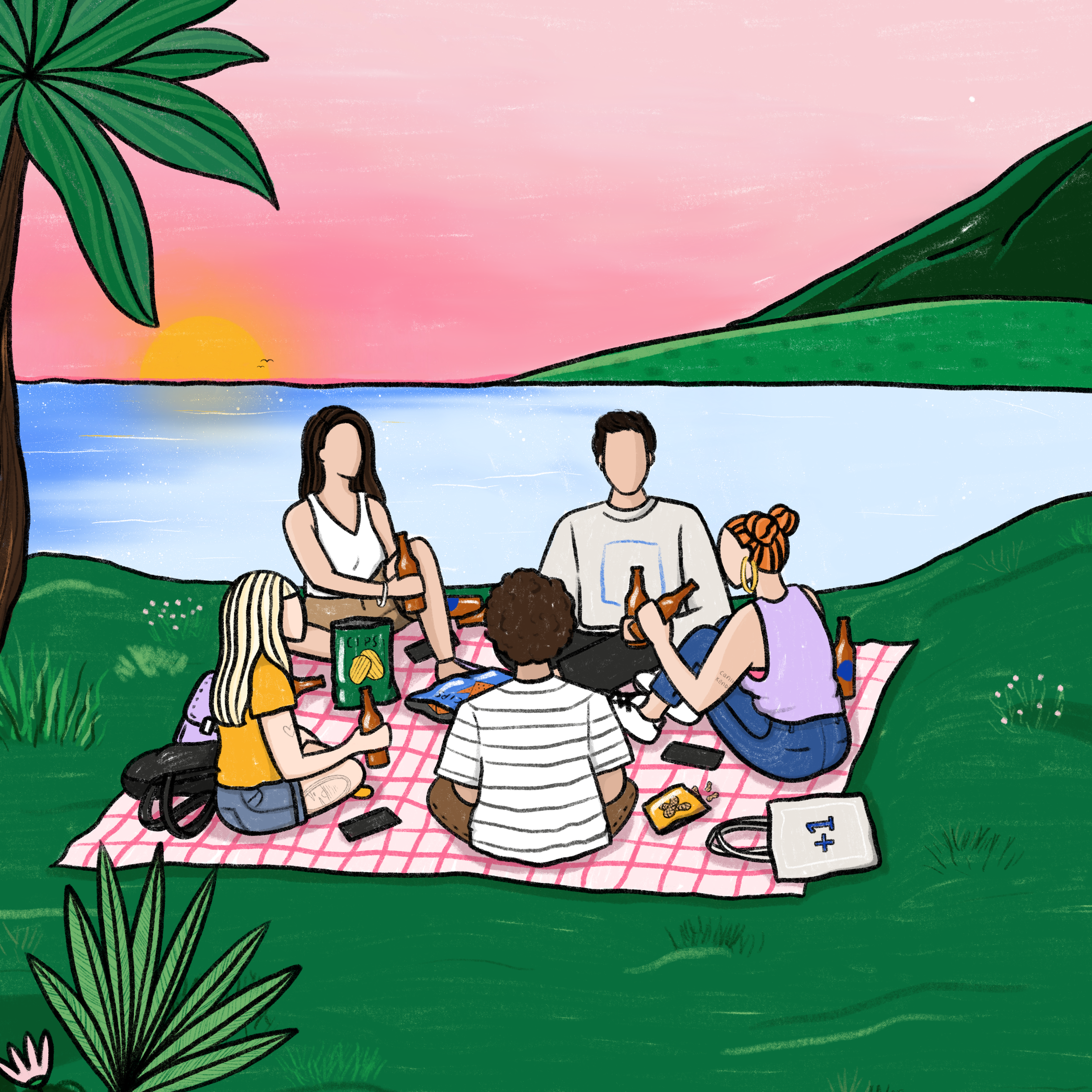 Keyfe +1 Illustration for Efes ArtıBir