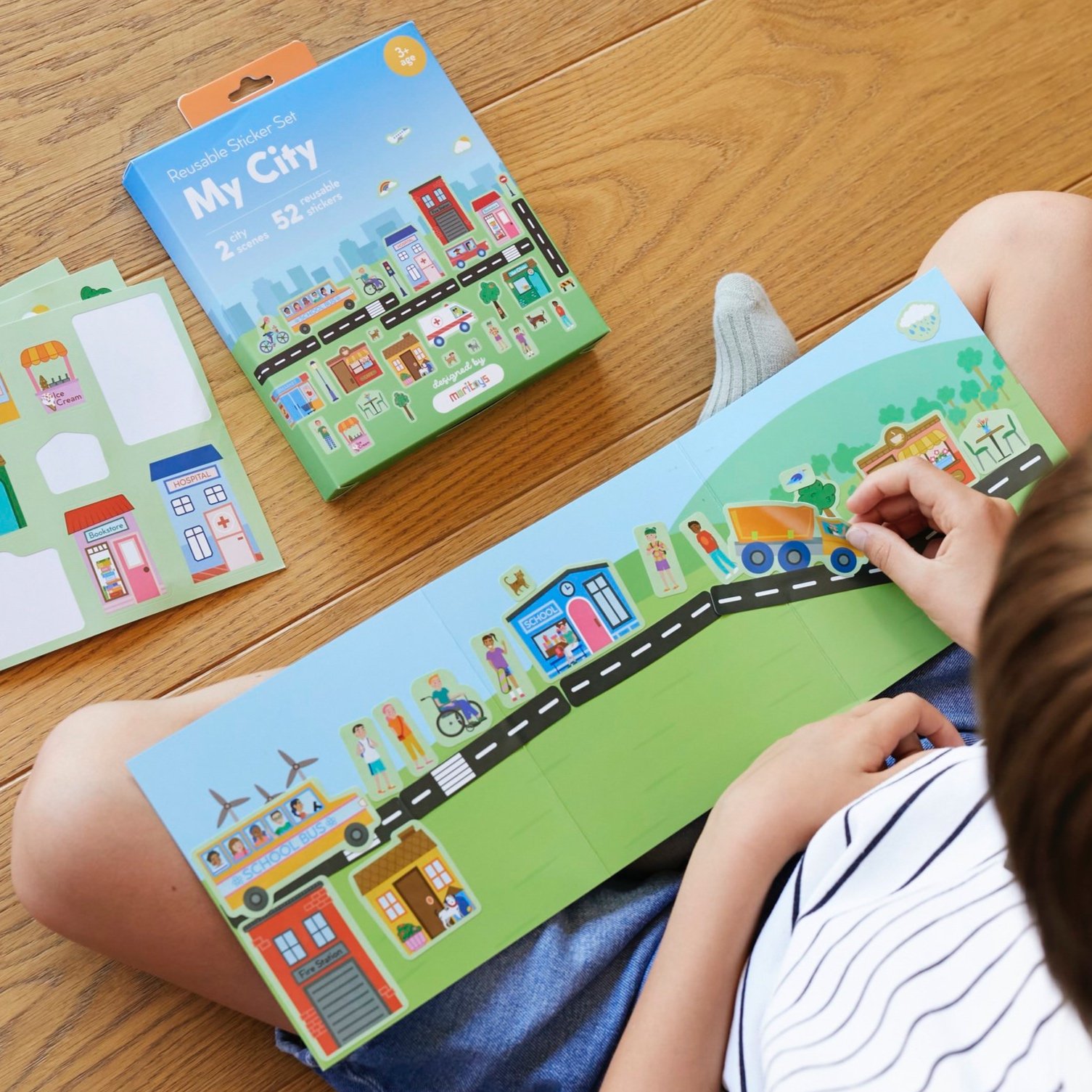 My City: Reusable Sticker Set